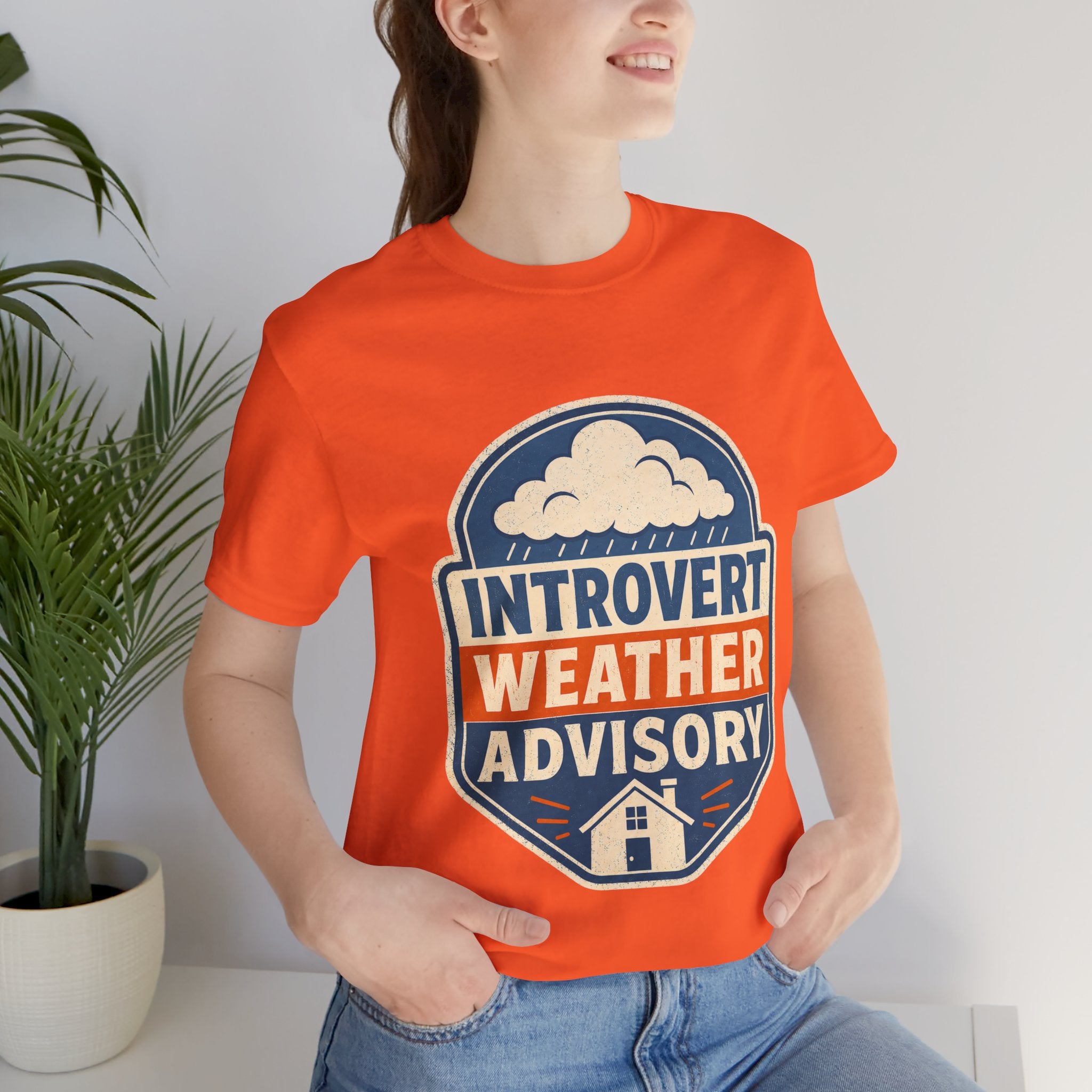 Introvert Weather Advisory Unisex T-Shirt