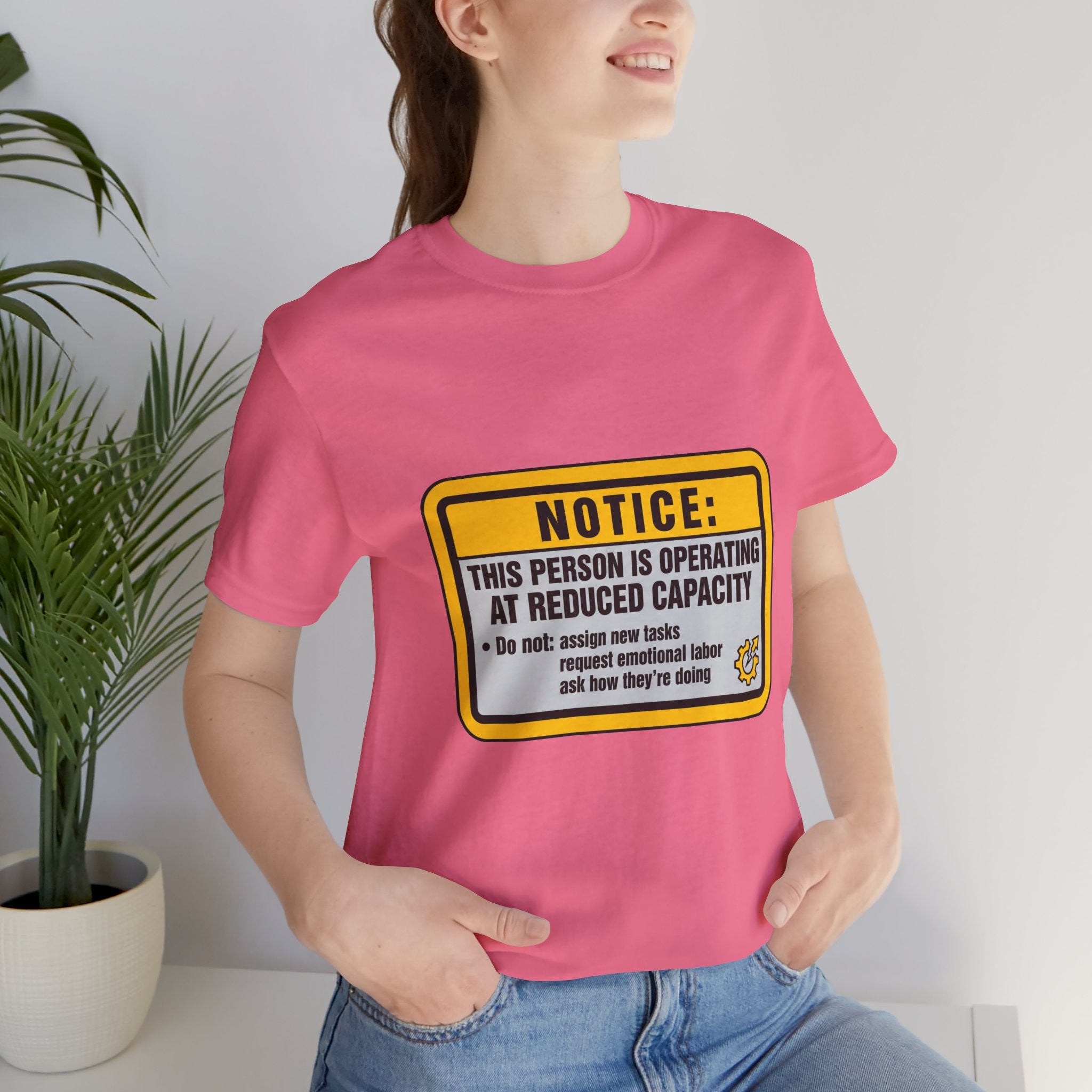 Operating At Reduced Capacity Unisex T-Shirt