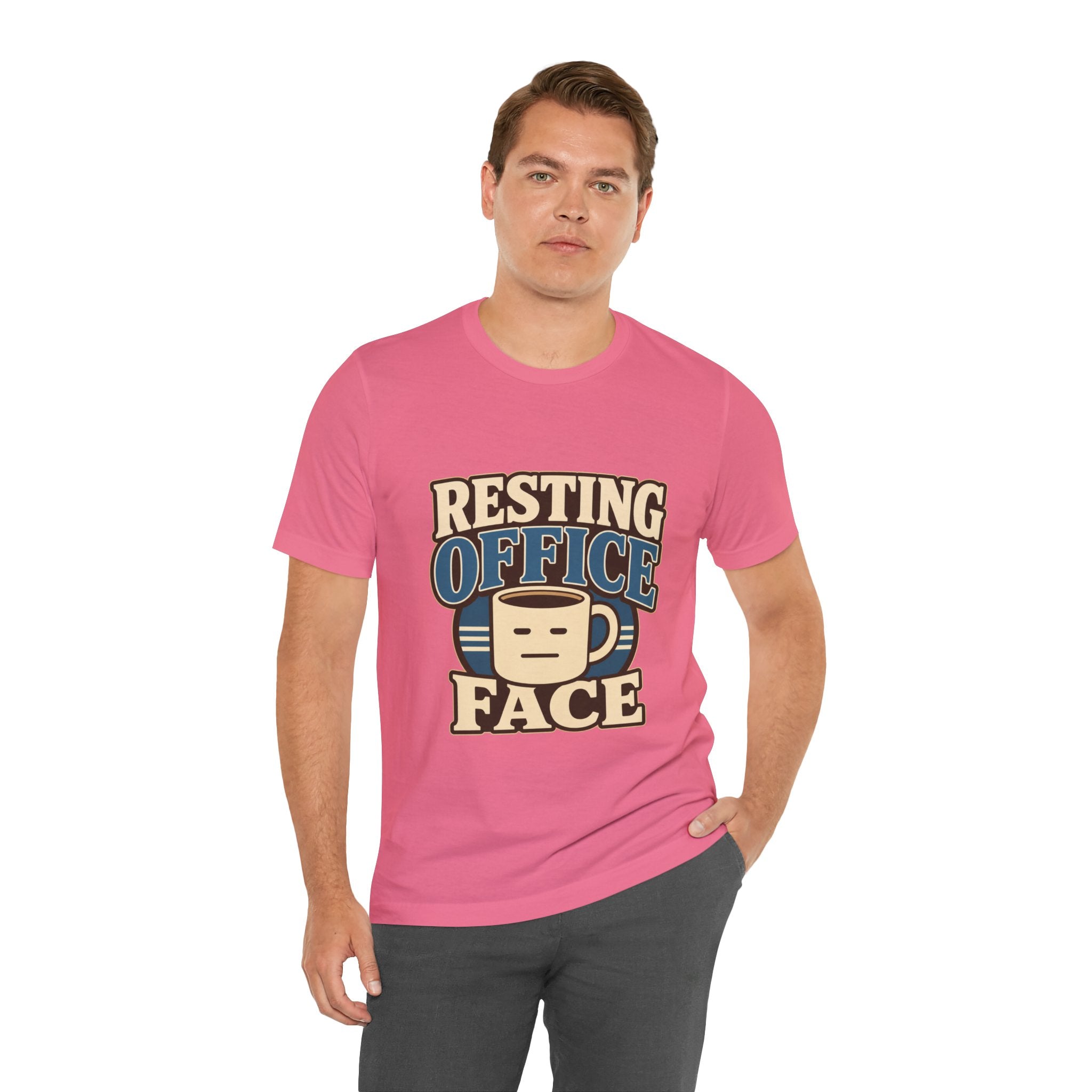 Resting Office Face Unisex T-Shirt