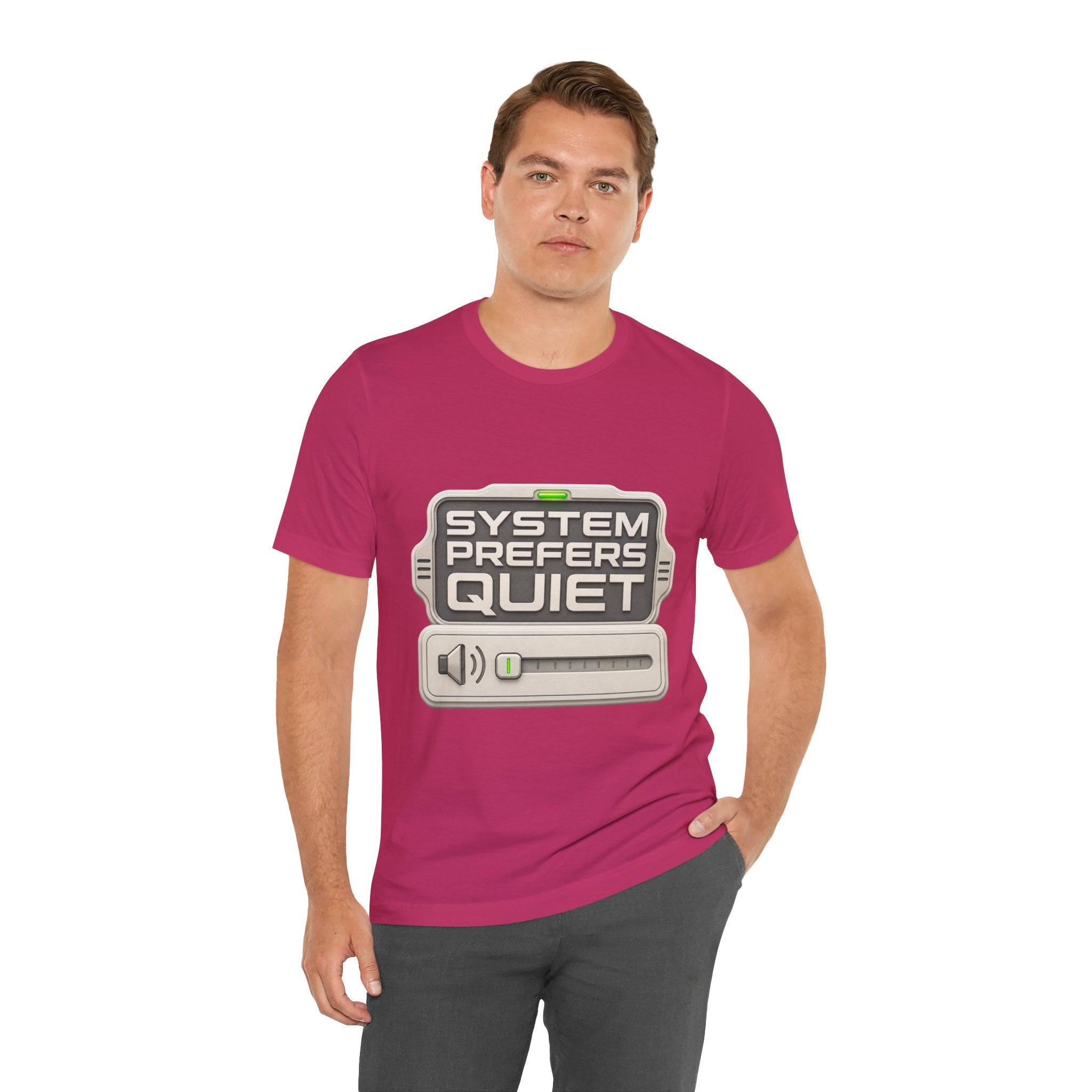 System Prefers Quiet Unisex T-Shirt