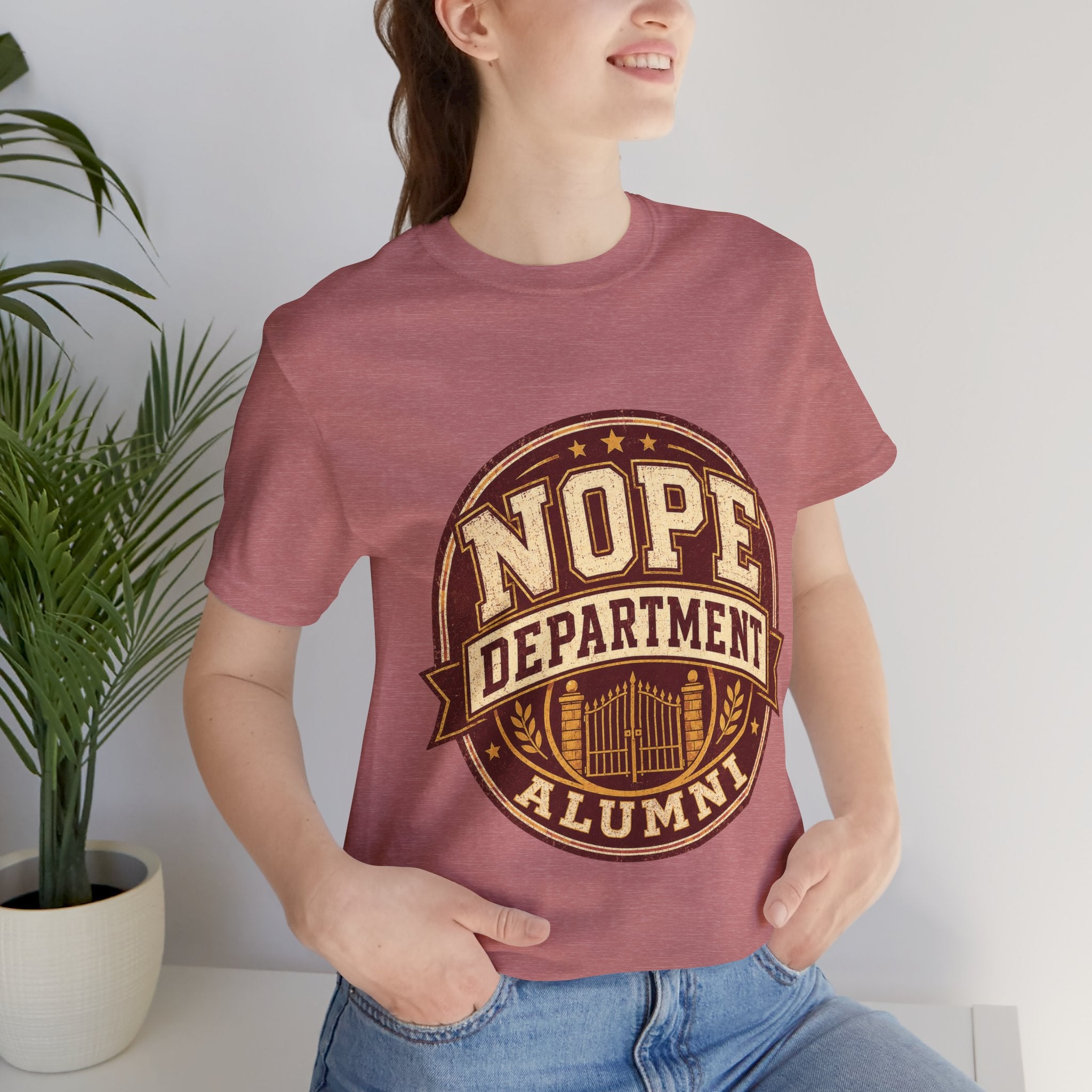 Nope Department Alumni Unisex T-Shirt