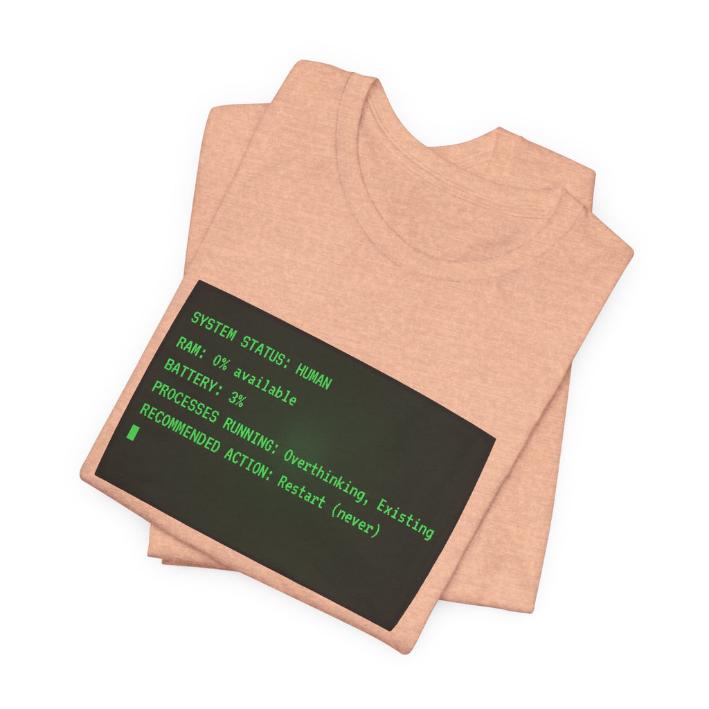 Retro Computer Terminal Tee