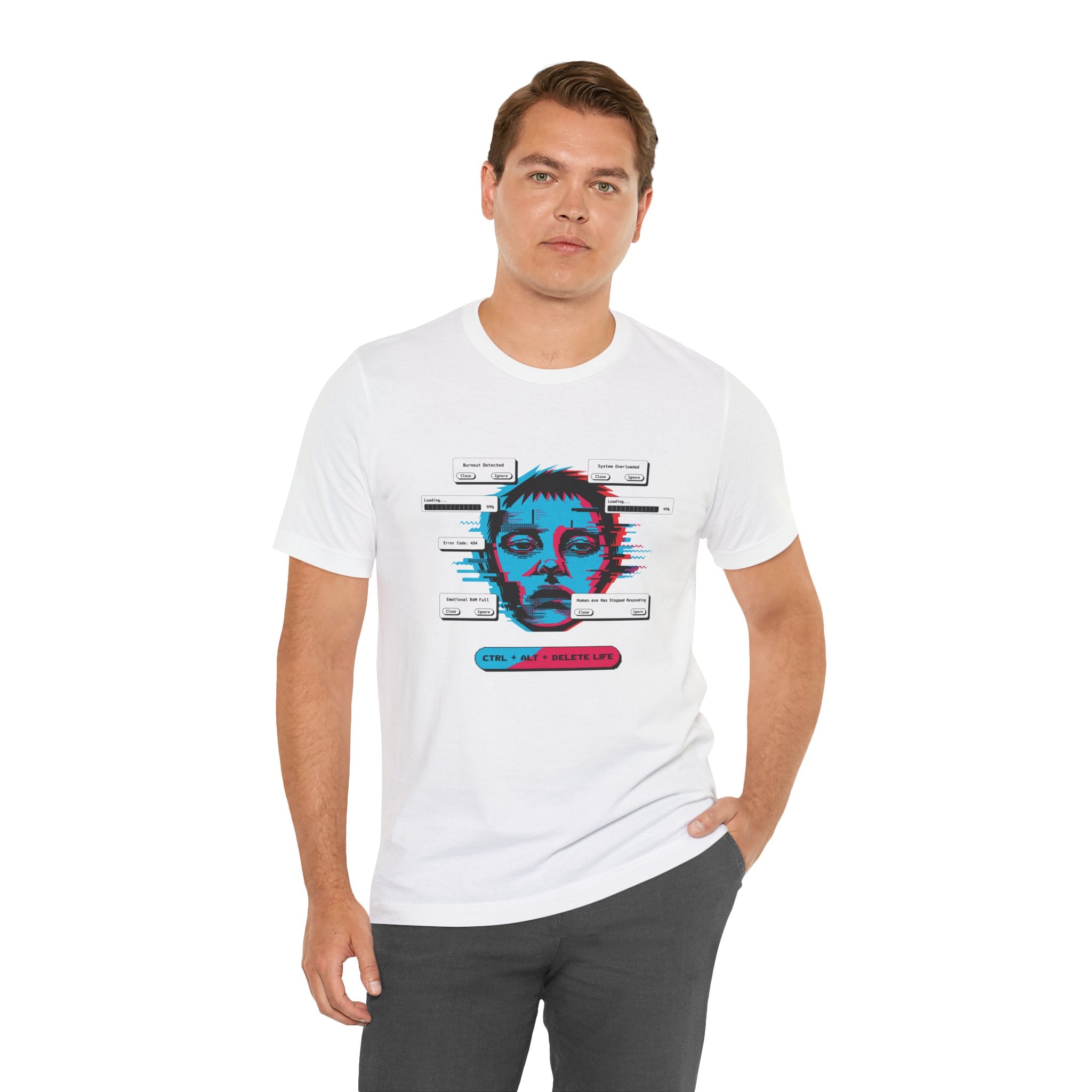 Human.exe Has Stopped Responding Unisex T-Shirt