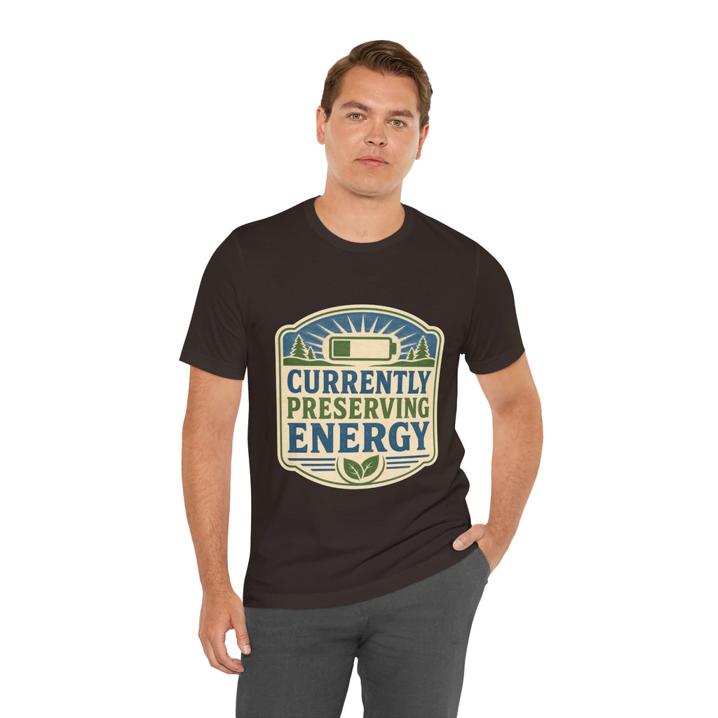 Currently Preserving Energy Unisex T-Shirt