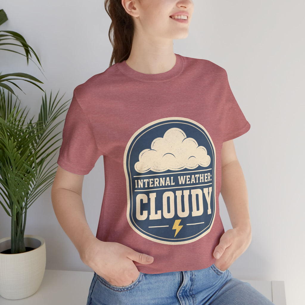 Internal Weather Cloudy Unisex T-Shirt