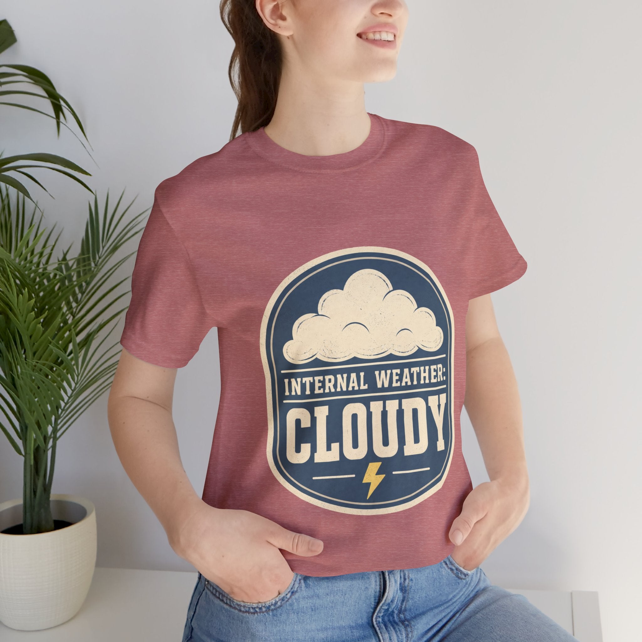Internal Weather Cloudy Unisex T-Shirt