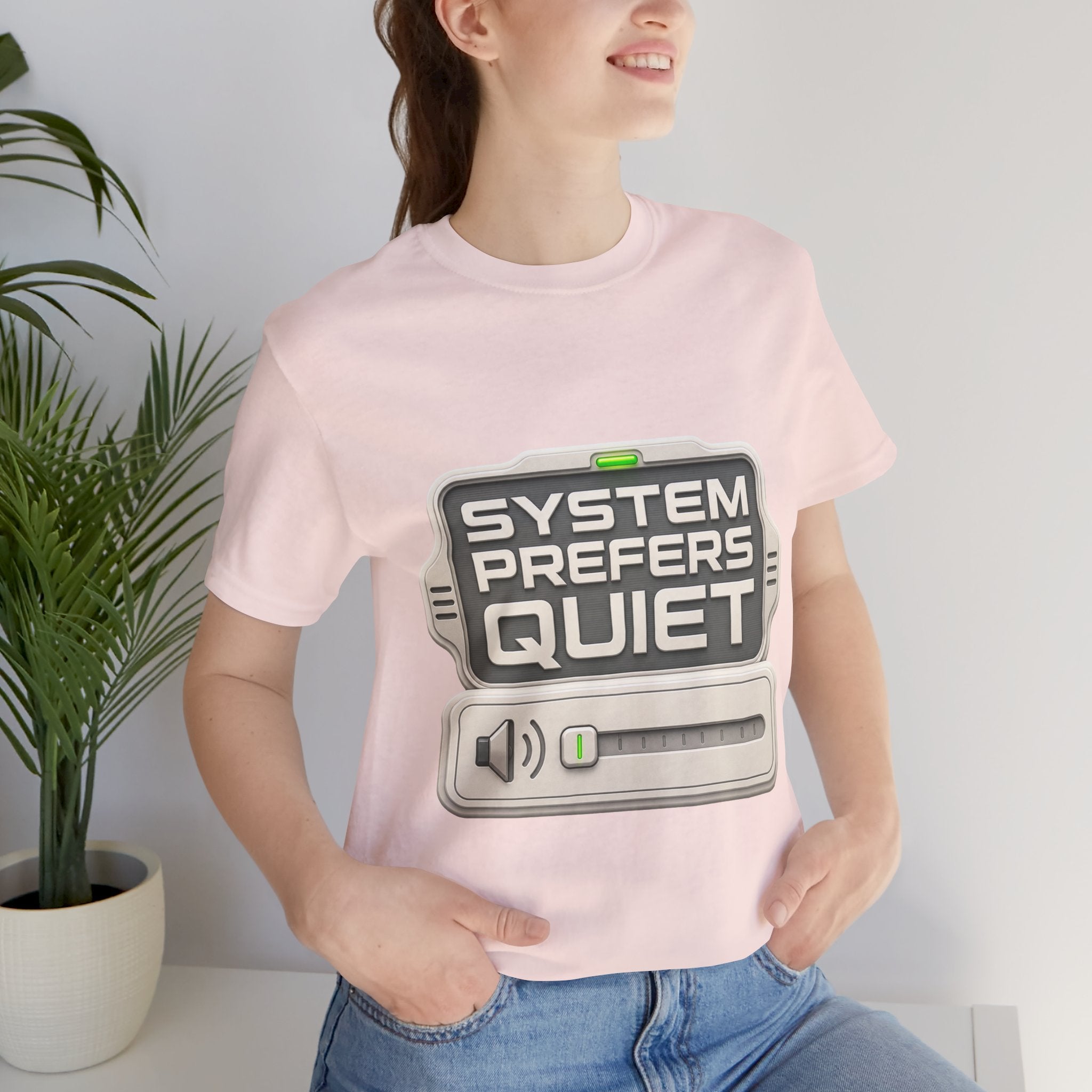 System Prefers Quiet Unisex T-Shirt
