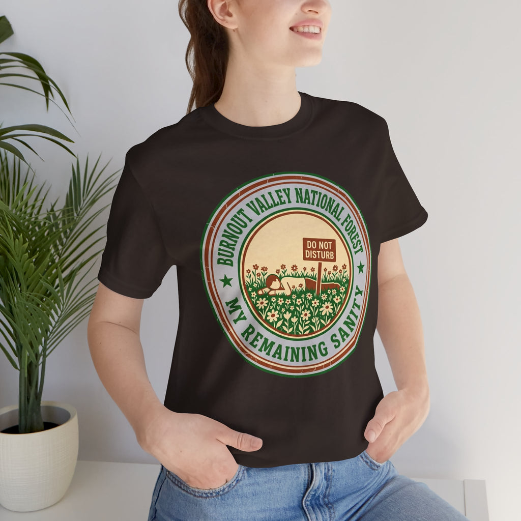 Burnout Valley National Forest Unisex T-Shirt