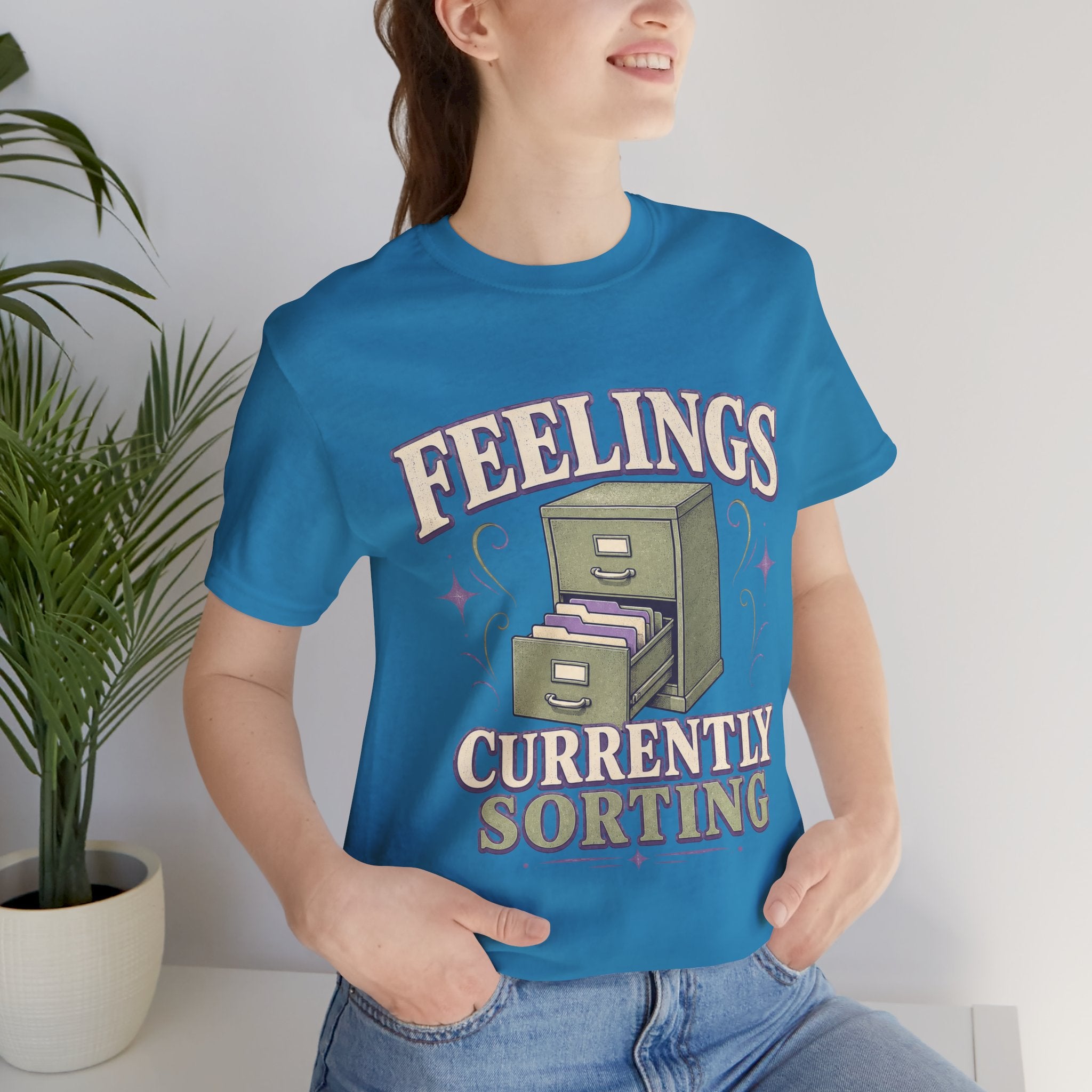 Feelings Currently Sorting Unisex T-Shirt