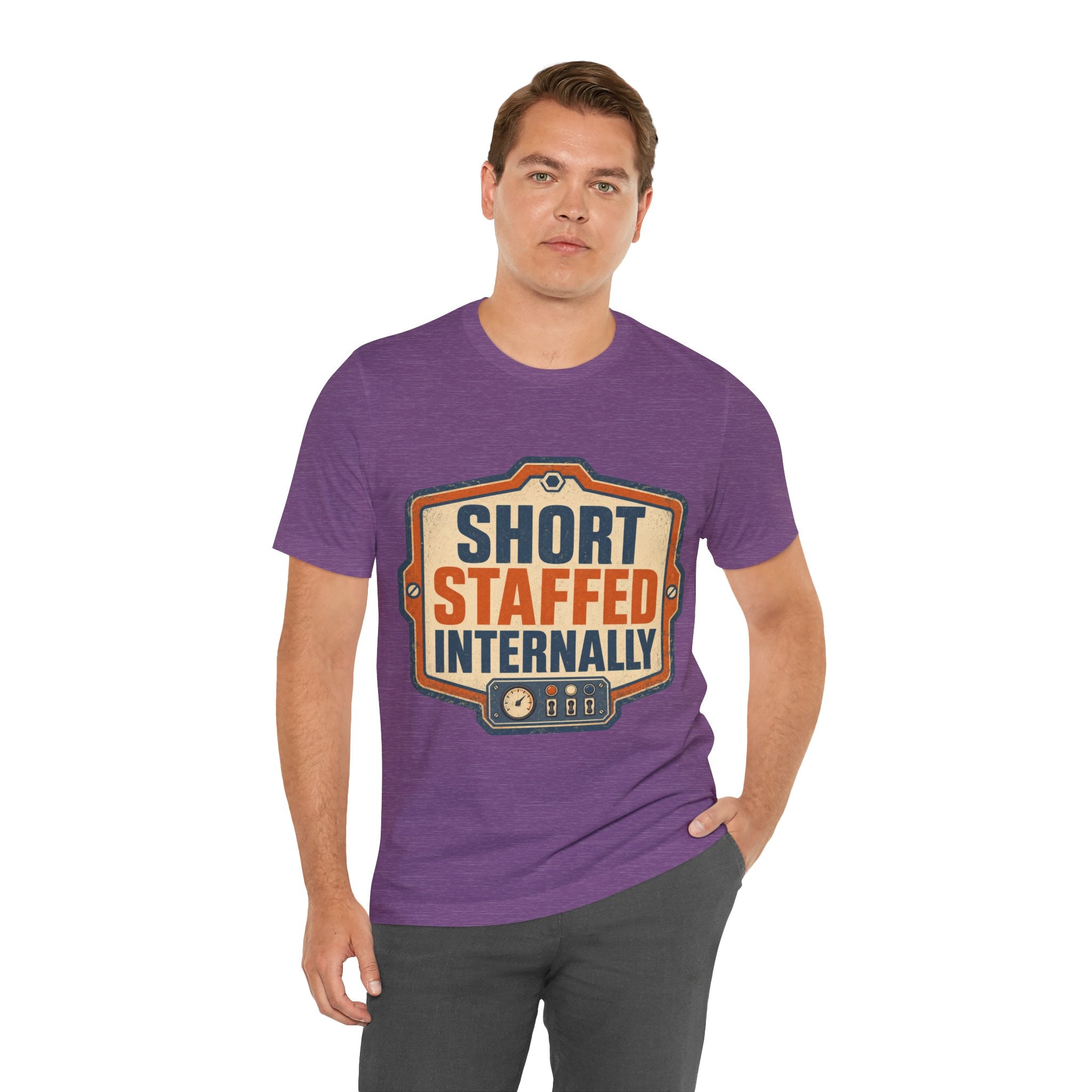 Short Staffed Internally Unisex T-Shirt