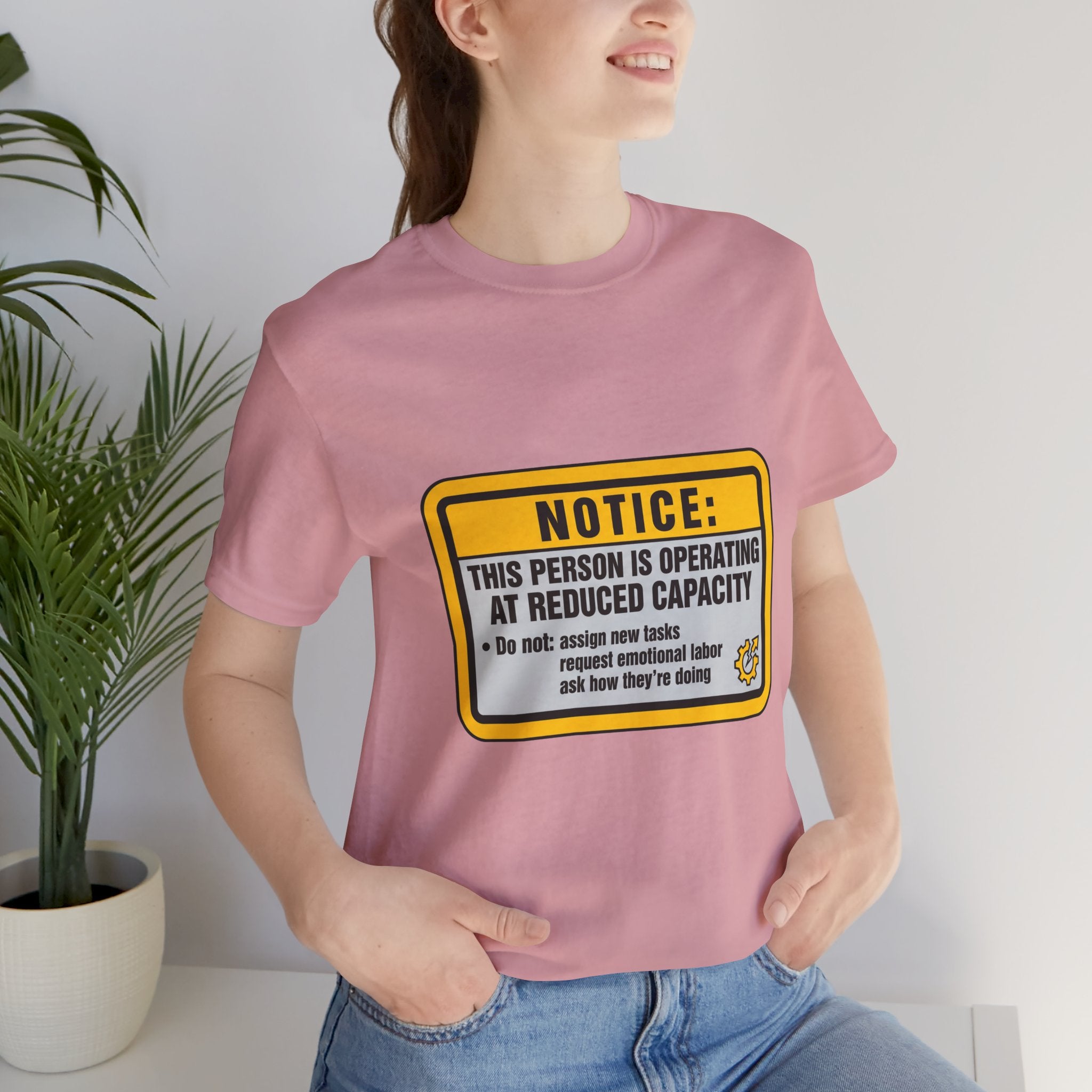 Operating At Reduced Capacity Unisex T-Shirt