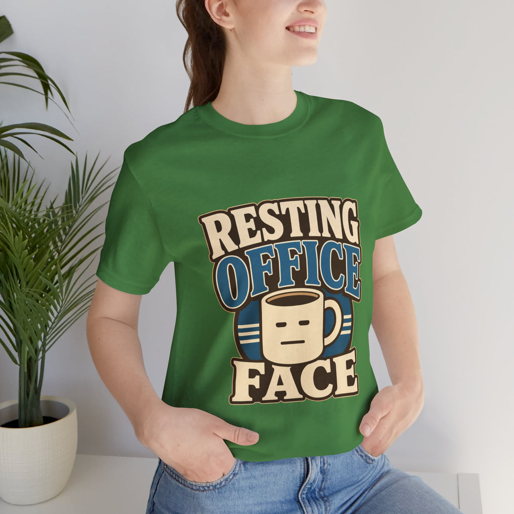 Resting Office Face Unisex T-Shirt