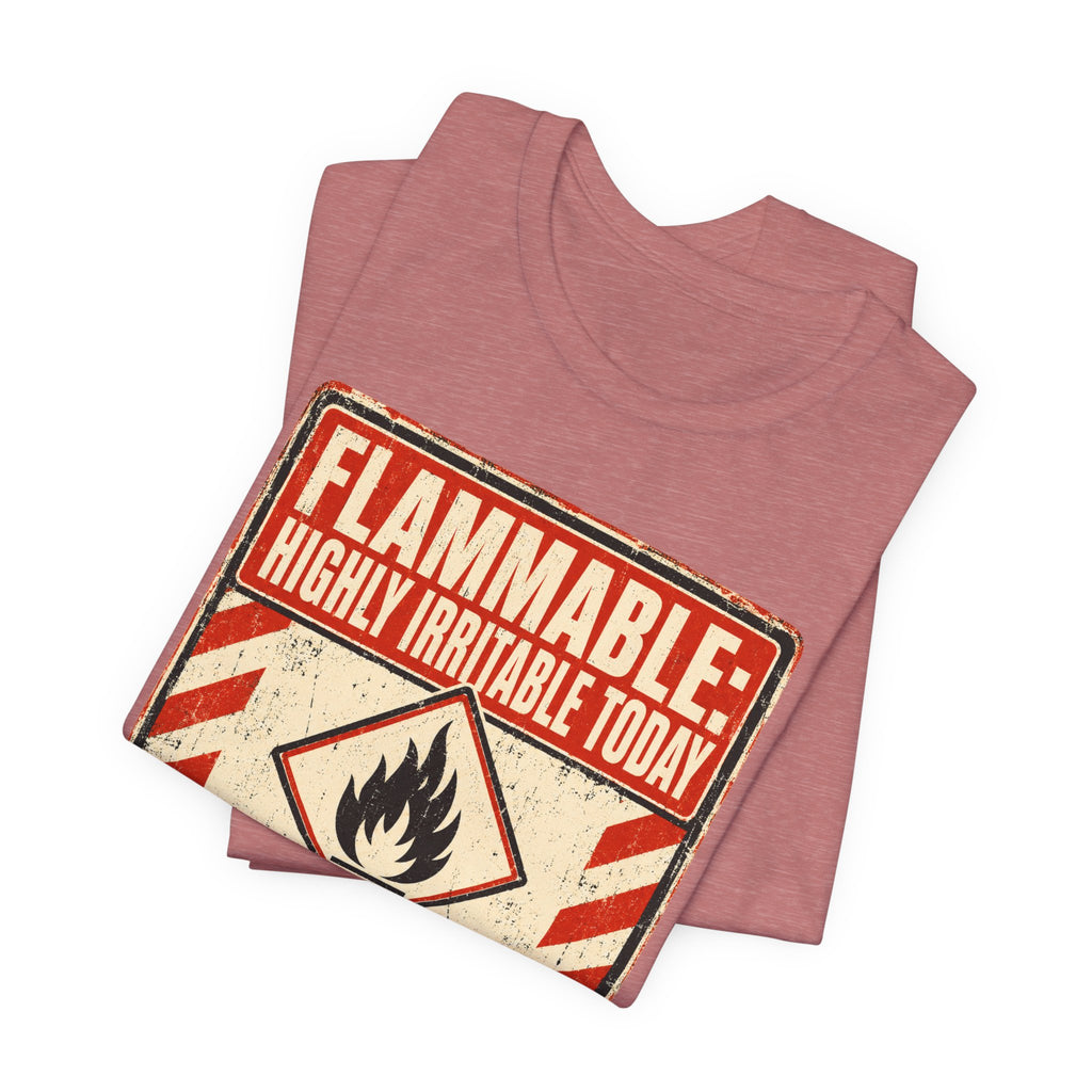 Flammable Highly Irritable Today Unisex T-Shirt