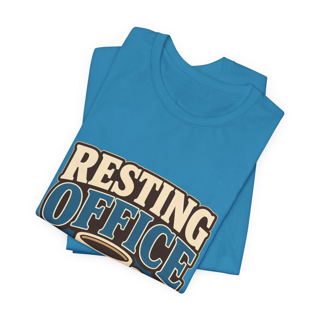 Resting Office Face Unisex T-Shirt