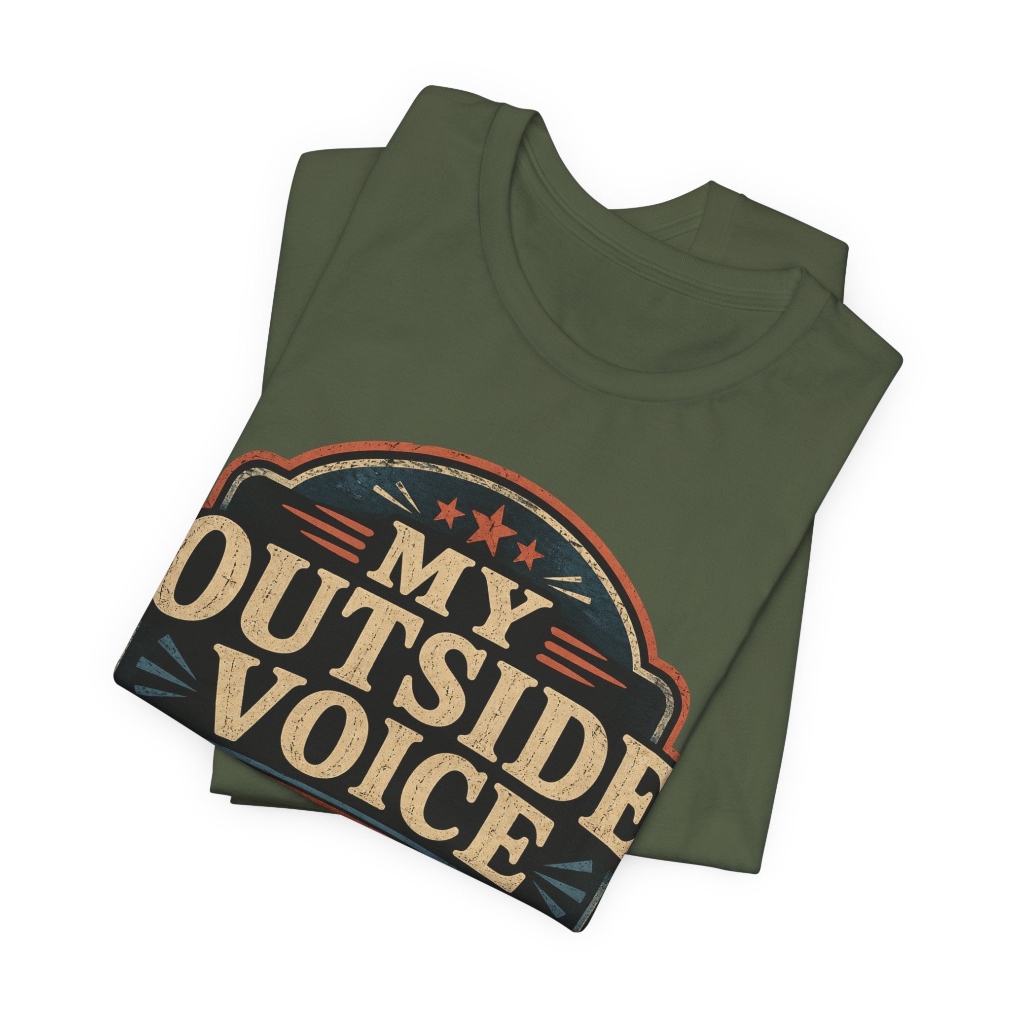 My Outside Voice Retired Unisex T-Shirt