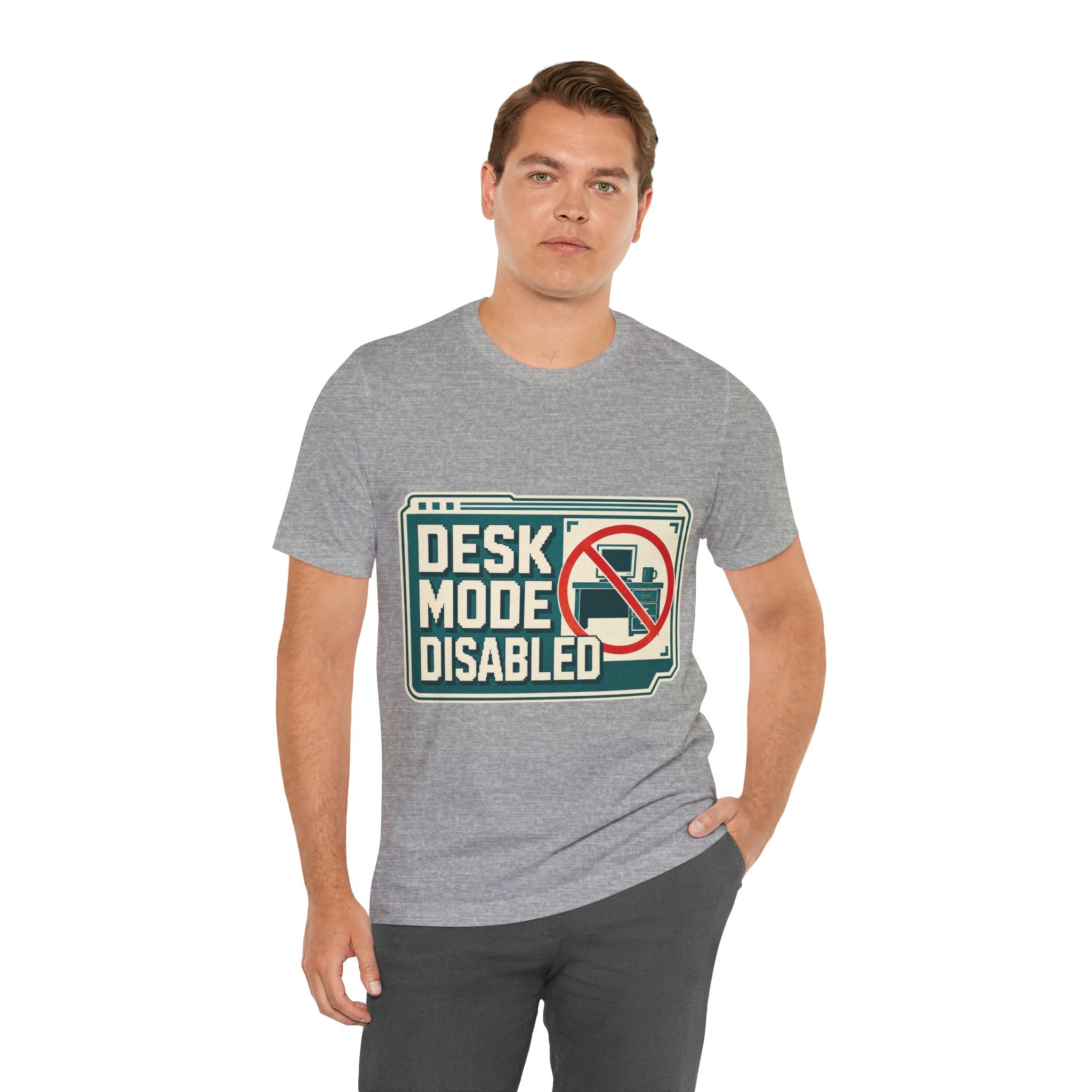 Desk Mode Disabled Unisex T-Shirt