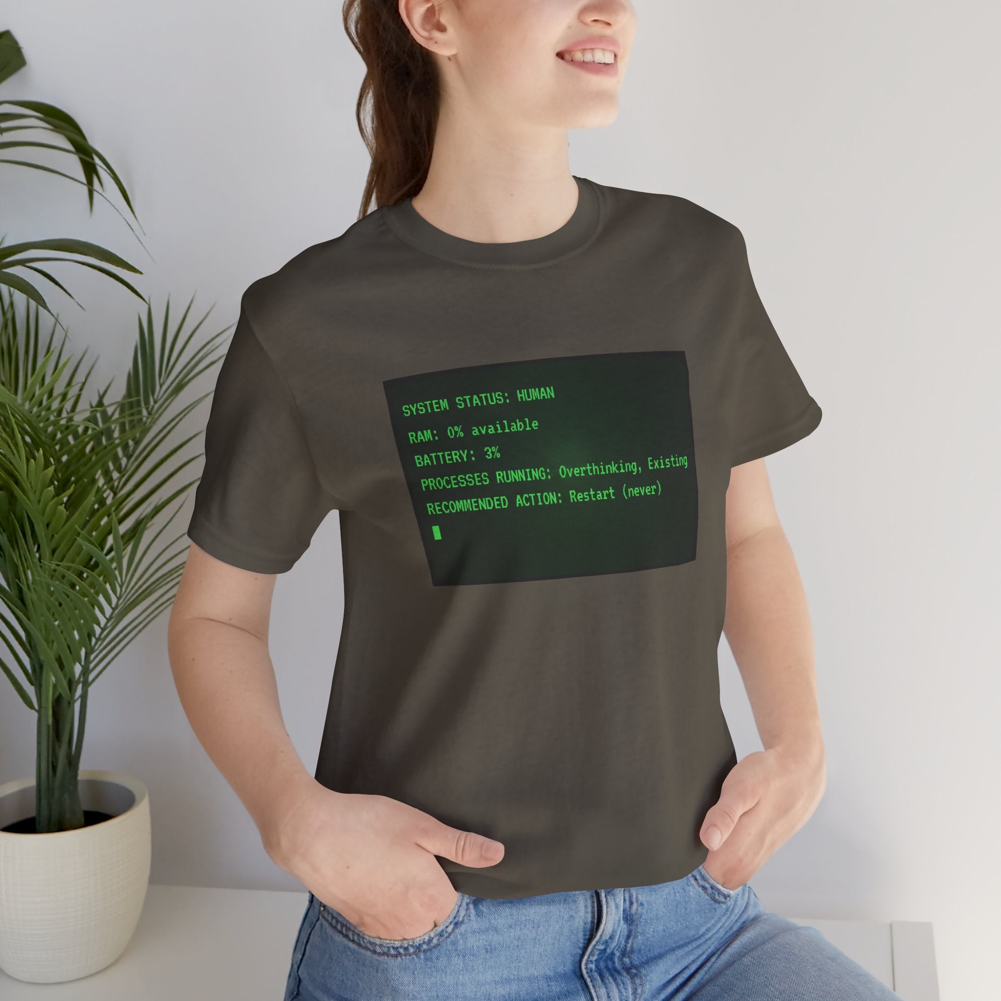 Retro Computer Terminal Tee