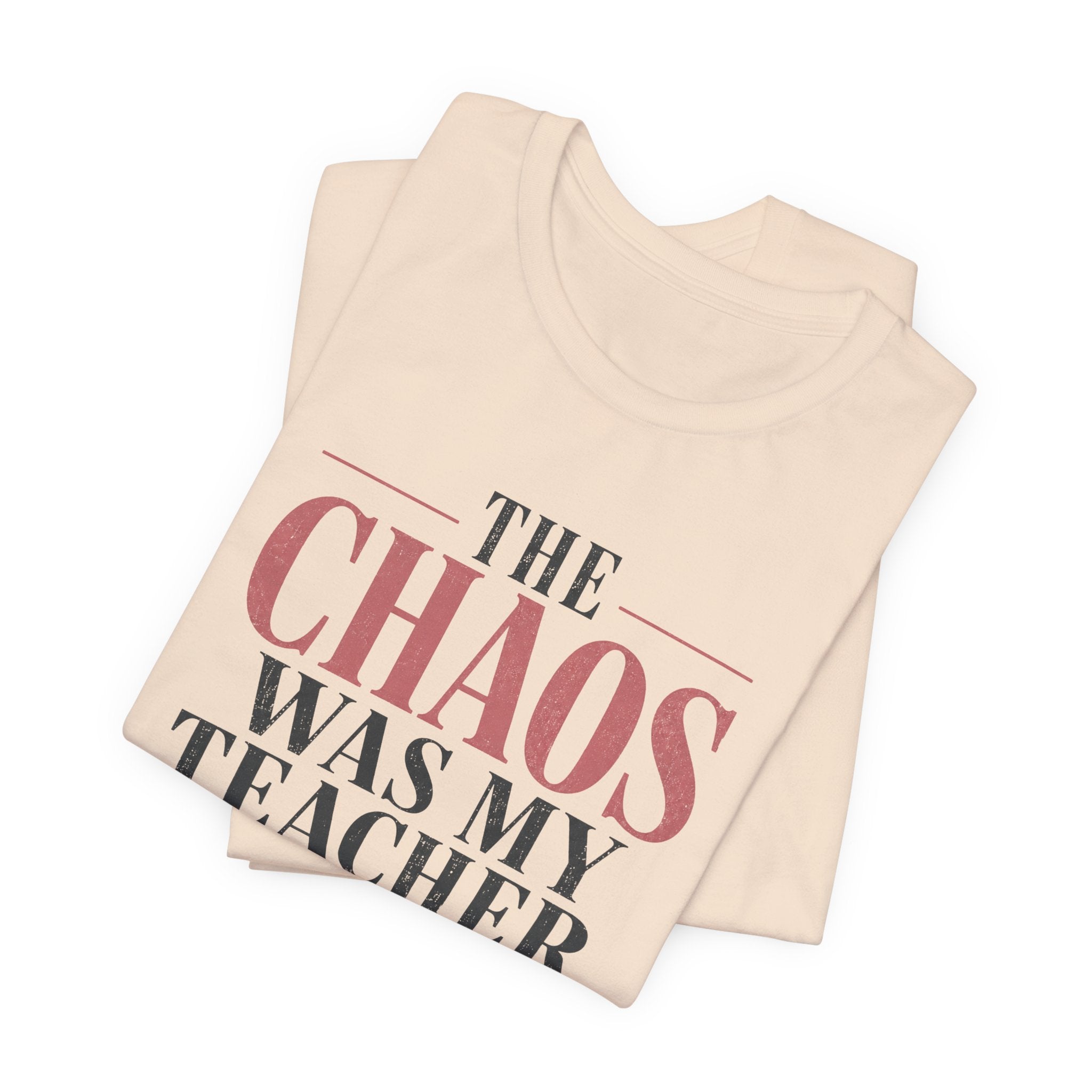 The Chaos Was My Teacher I Graduated Unisex T-Shirt
