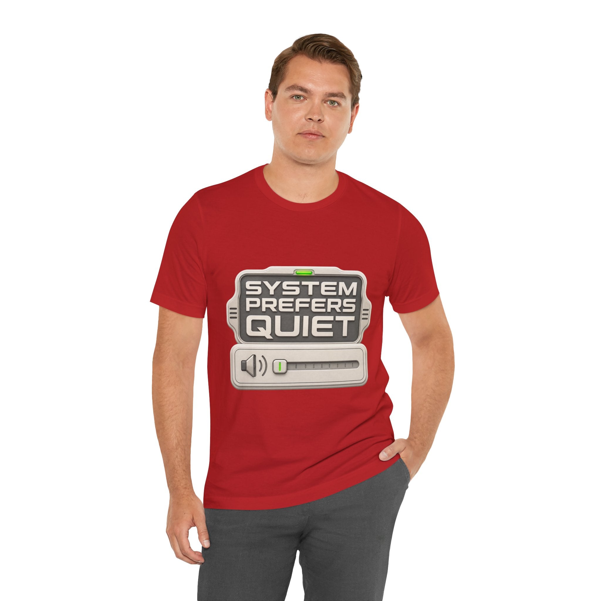 System Prefers Quiet Unisex T-Shirt