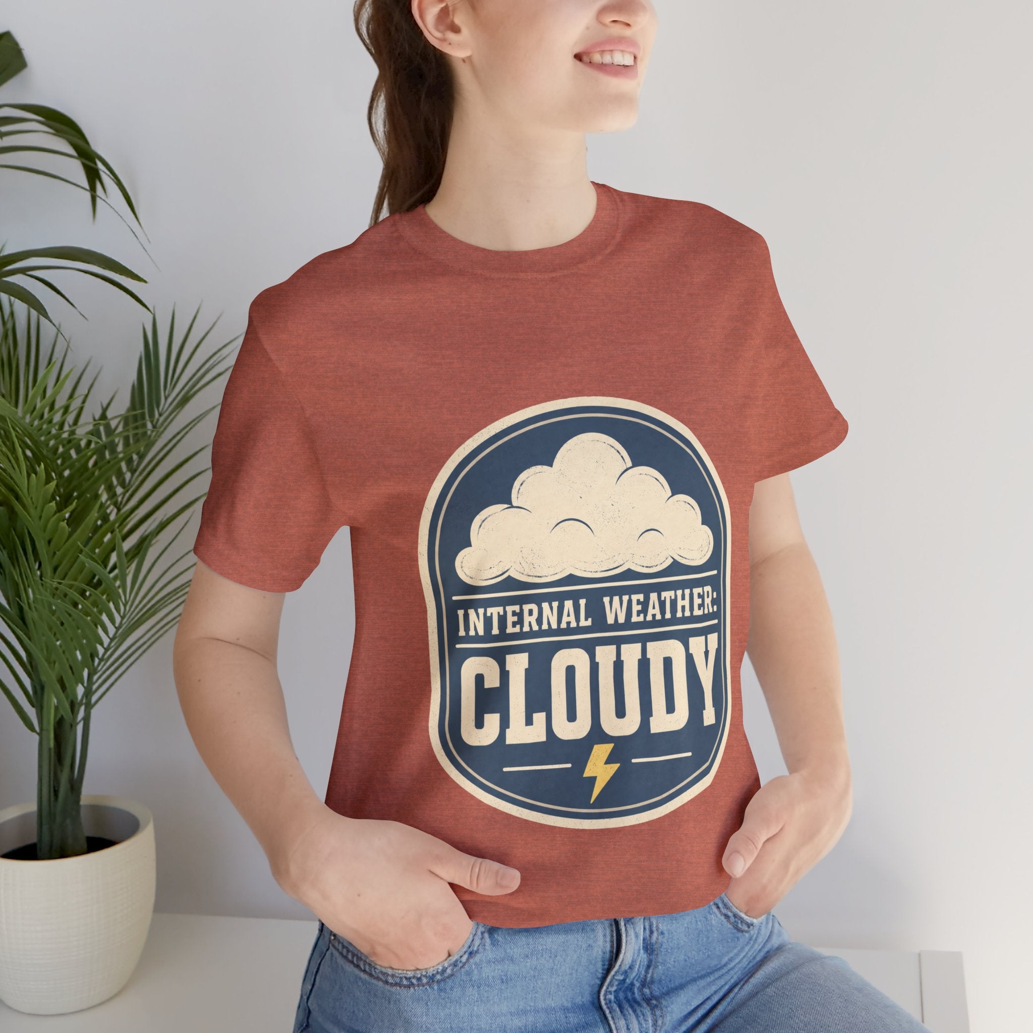 Internal Weather Cloudy Unisex T-Shirt