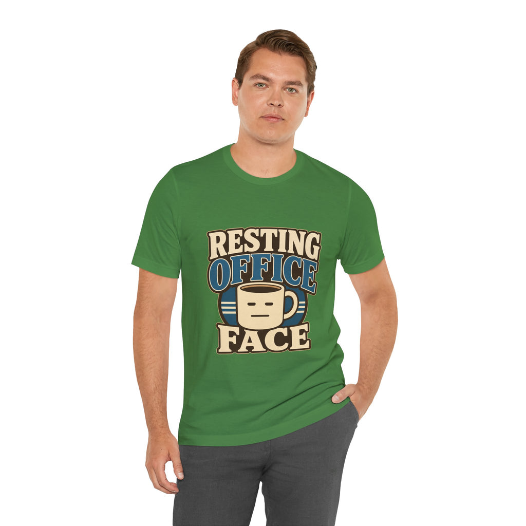 Resting Office Face Unisex T-Shirt