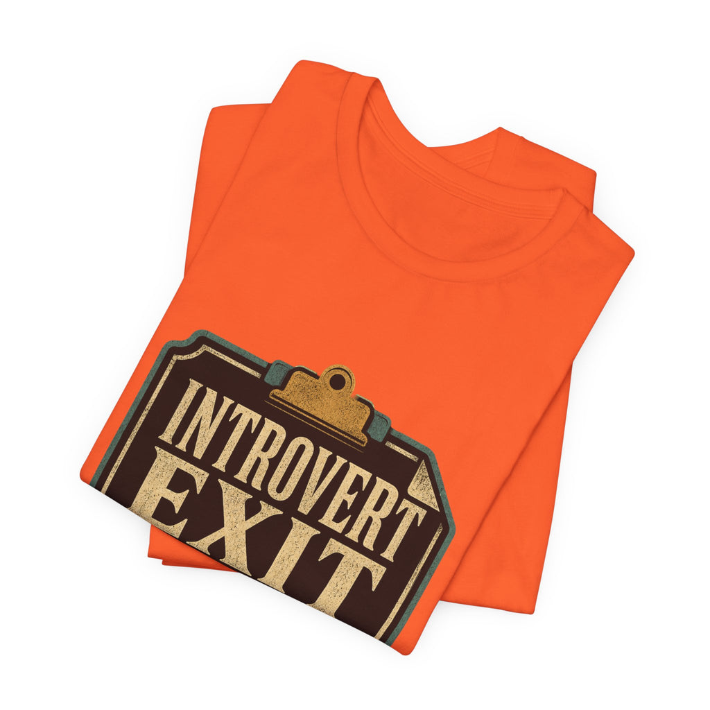Introvert Exit Interview Unisex T-Shirt