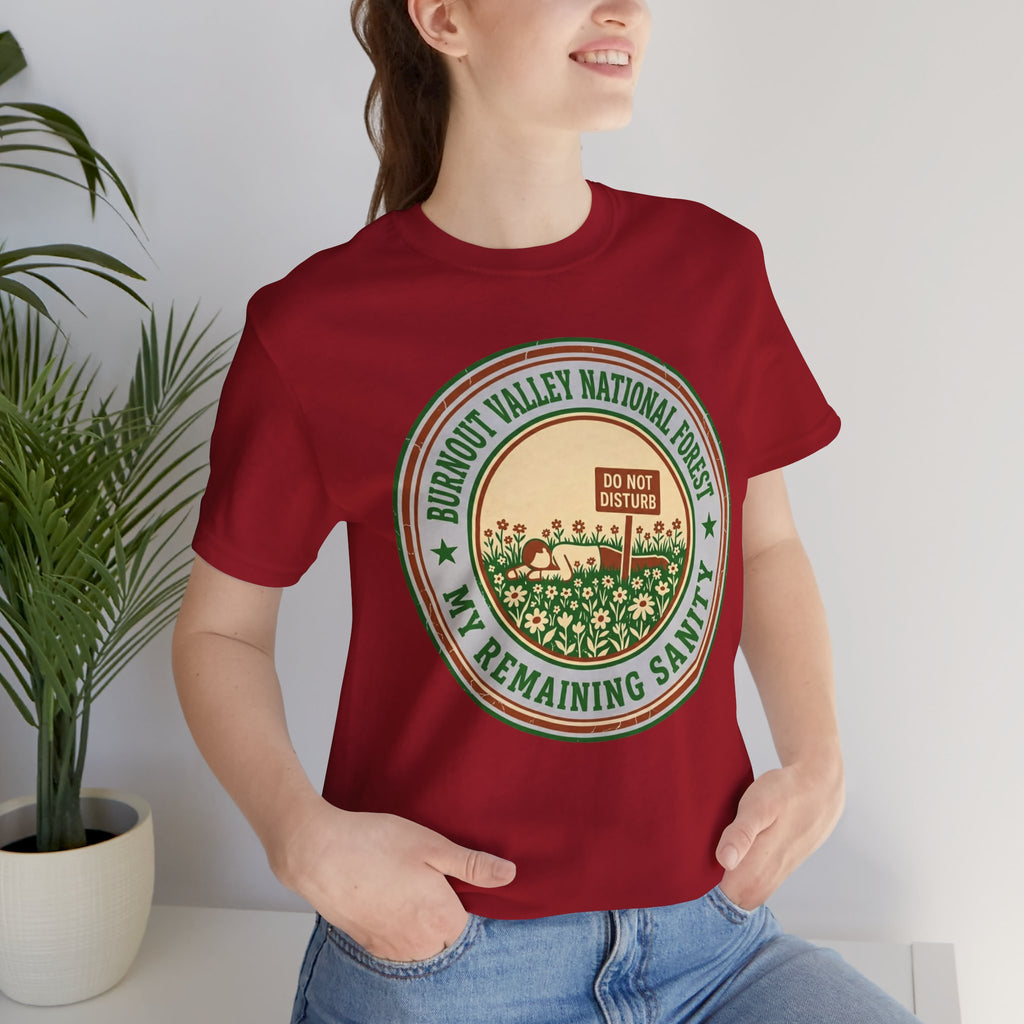 Burnout Valley National Forest Unisex T-Shirt