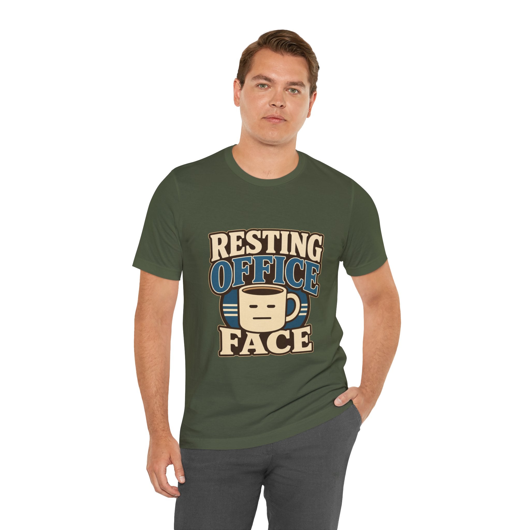 Resting Office Face Unisex T-Shirt