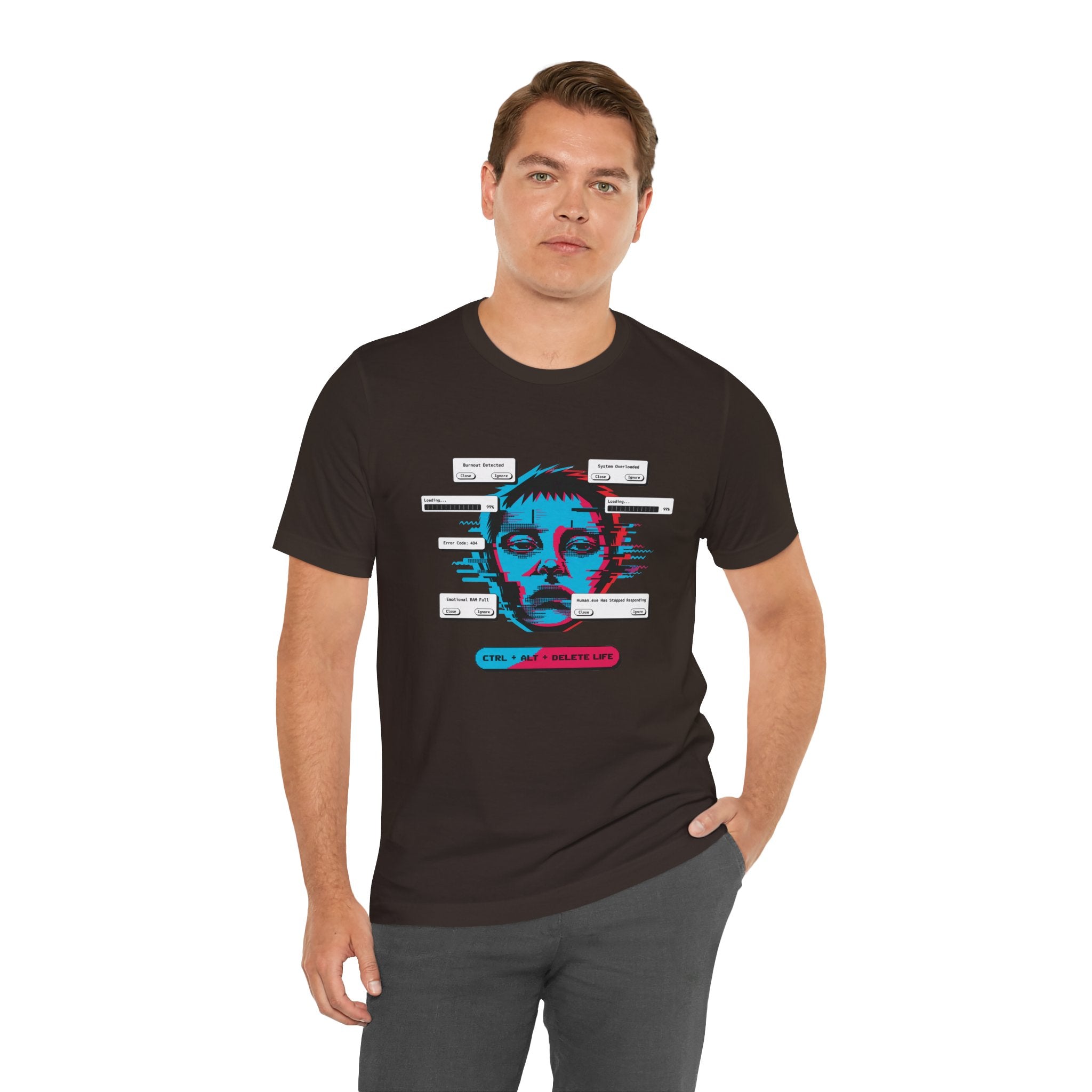 Human.exe Has Stopped Responding Unisex T-Shirt