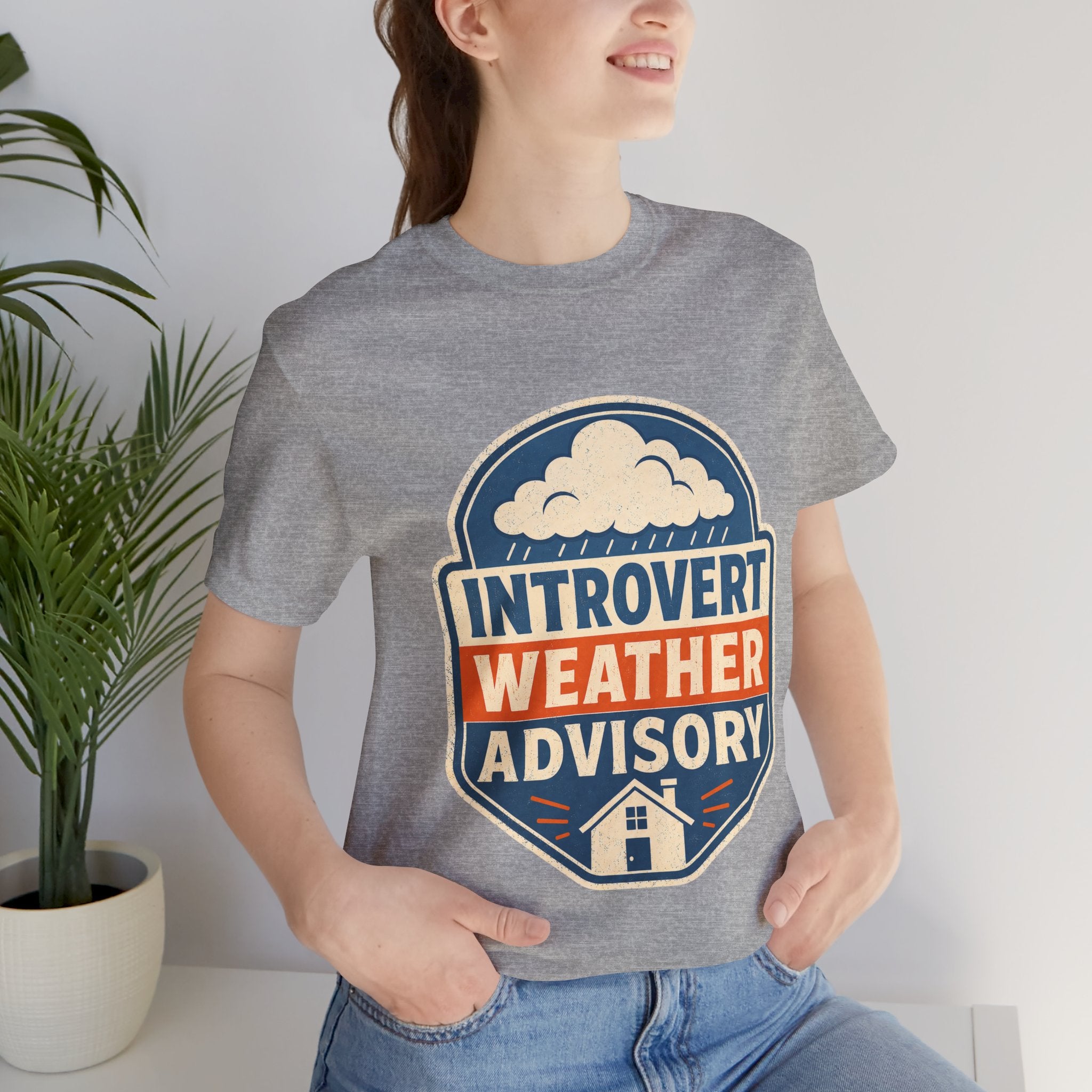 Introvert Weather Advisory Unisex T-Shirt