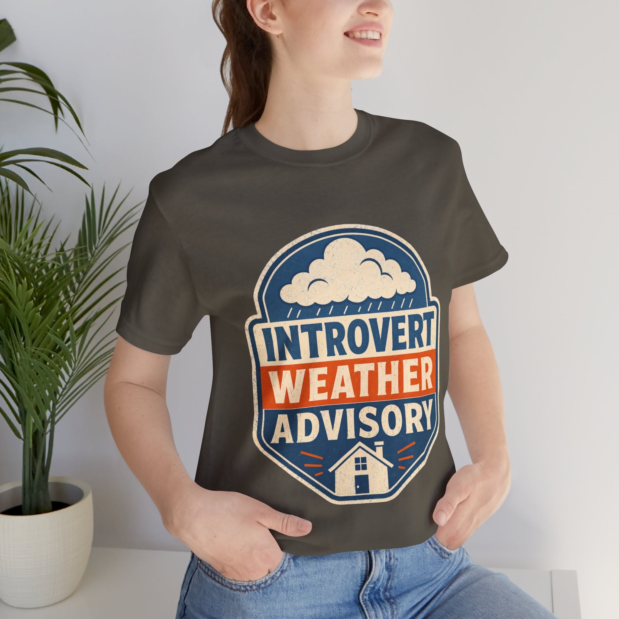 Introvert Weather Advisory Unisex T-Shirt