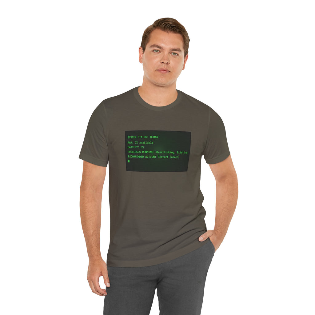 Retro Computer Terminal Tee