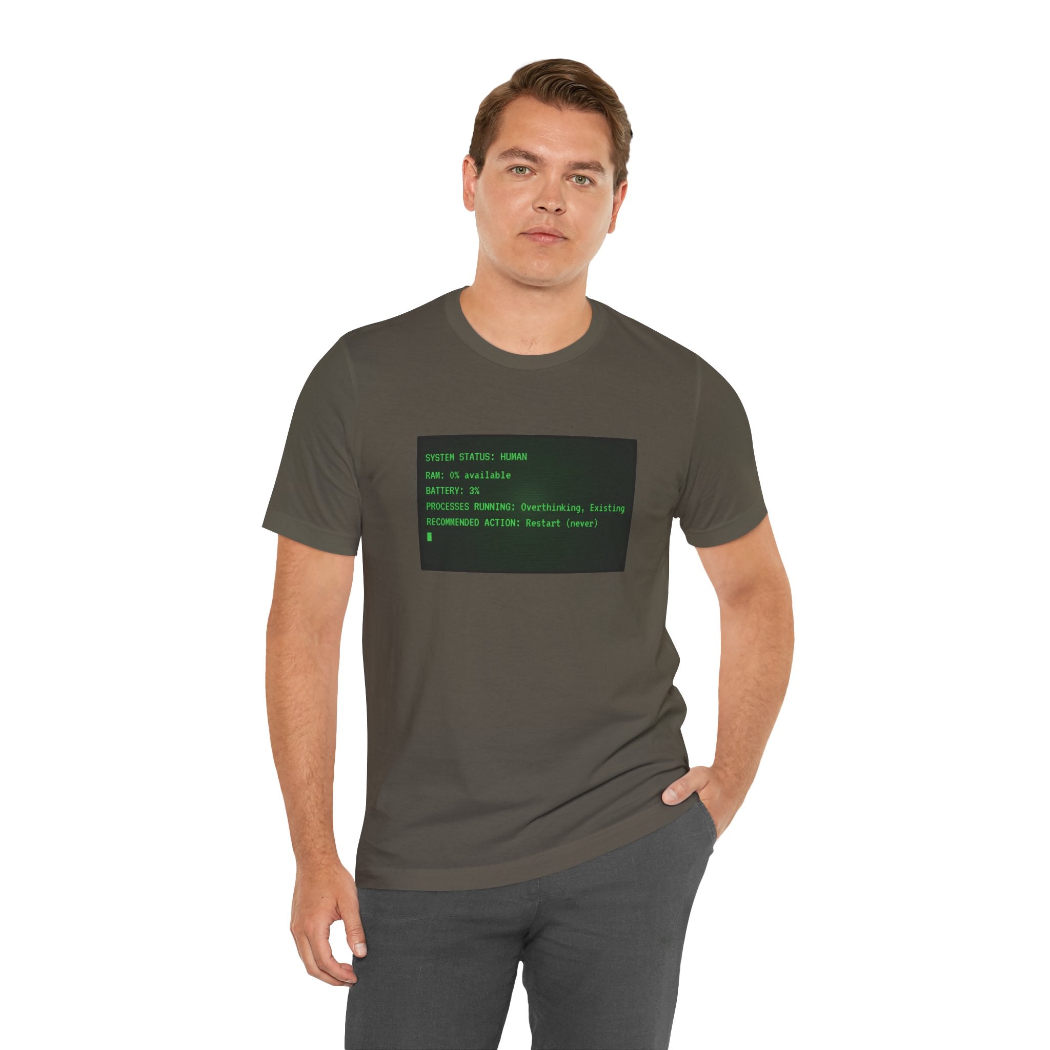 Retro Computer Terminal Tee