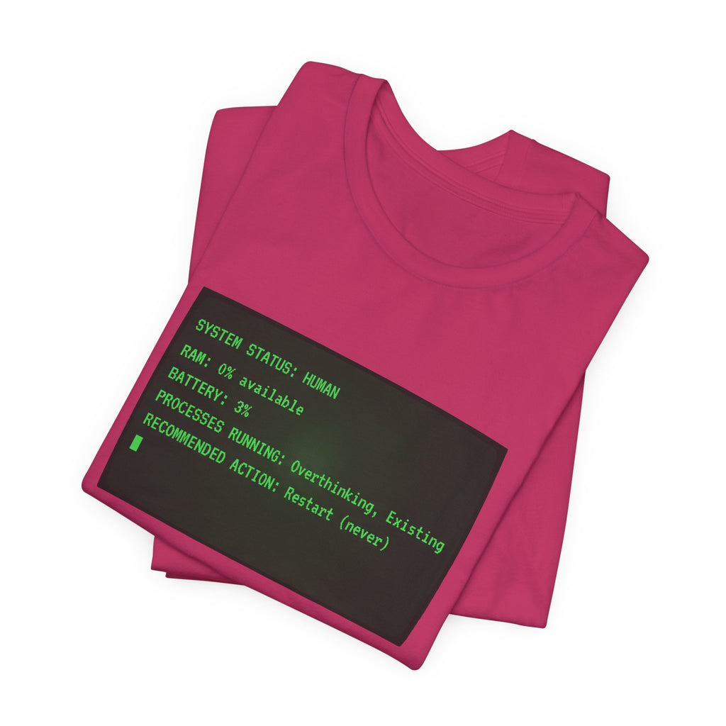 Retro Computer Terminal Tee