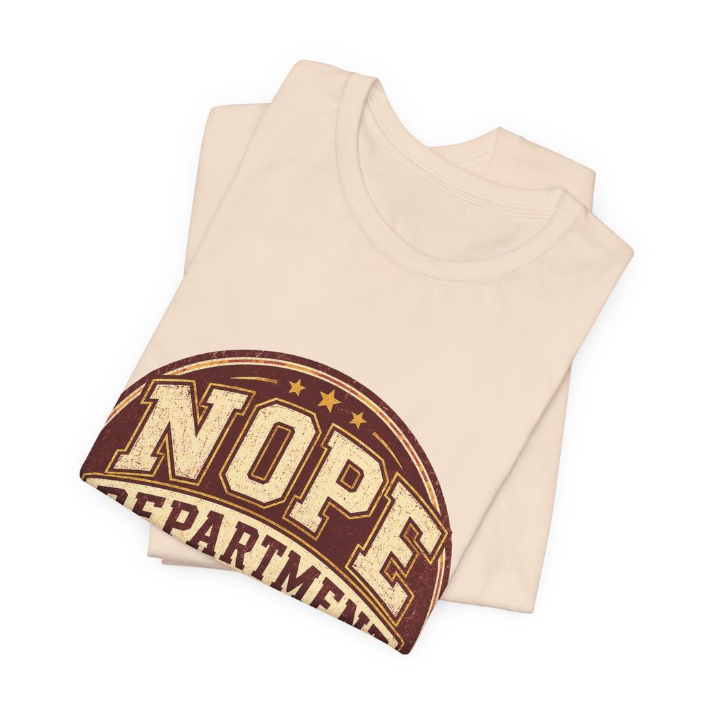 Nope Department Alumni Unisex T-Shirt