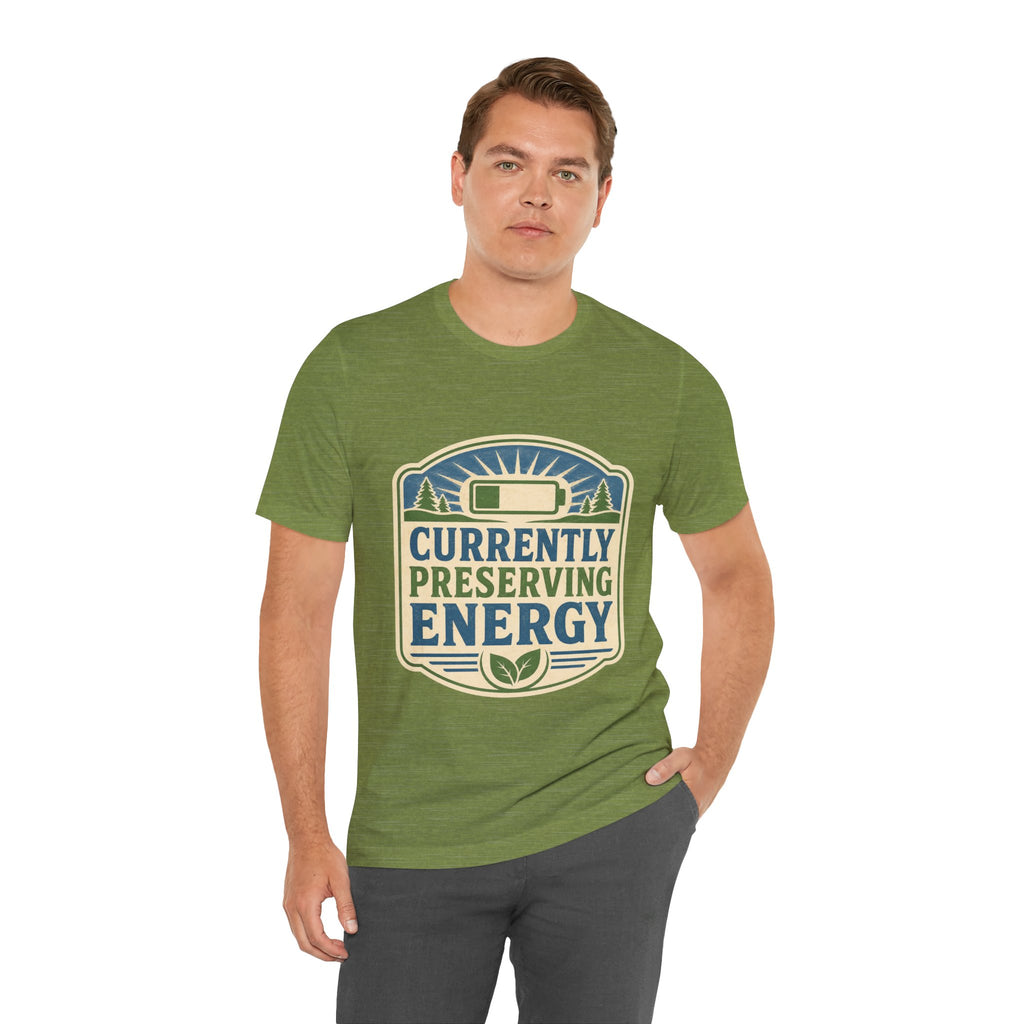 Currently Preserving Energy Unisex T-Shirt