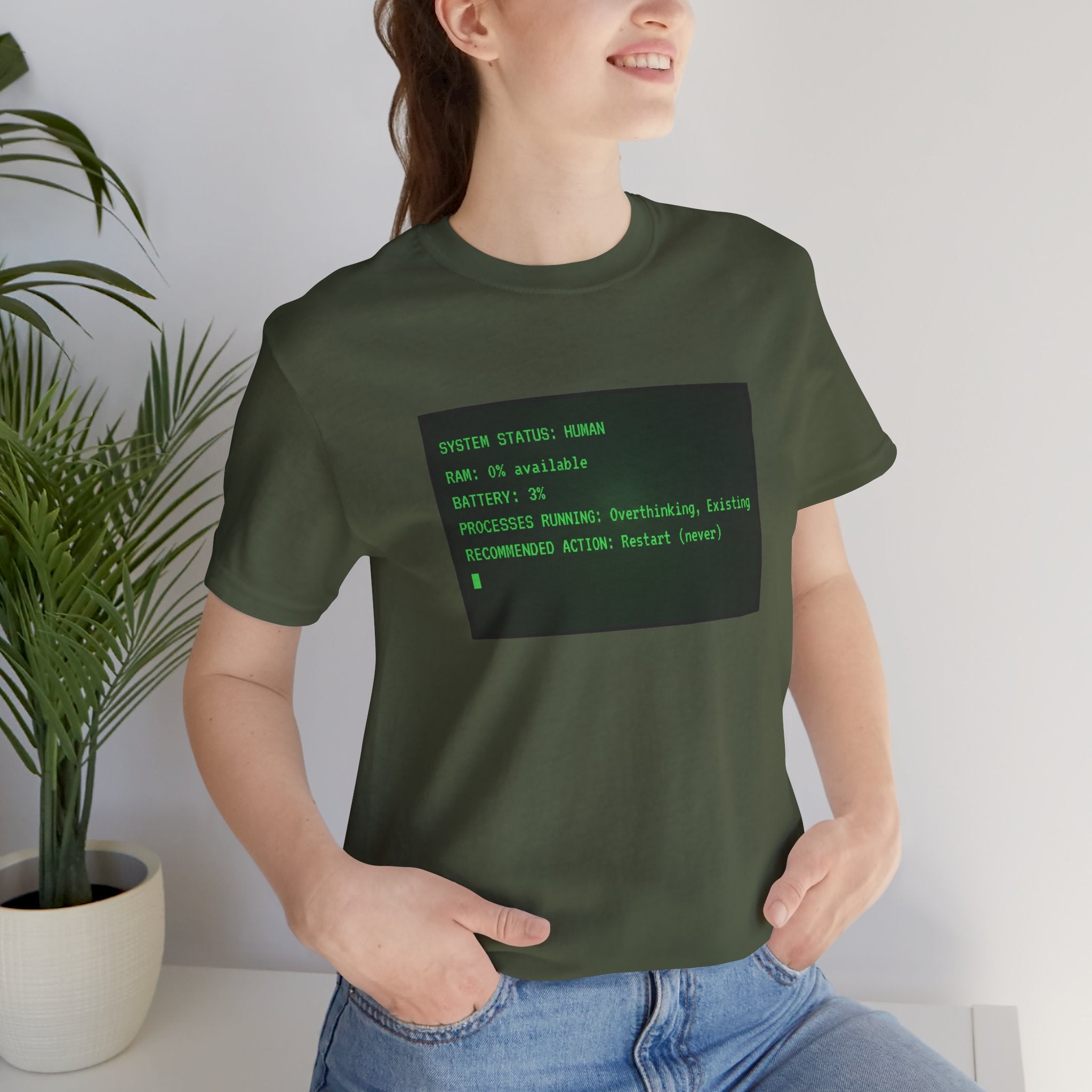 Retro Computer Terminal Tee