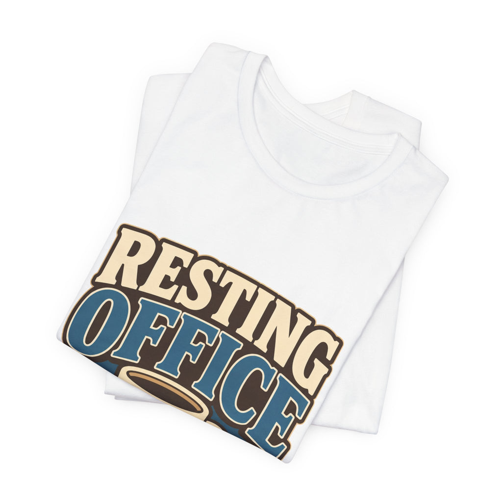 Resting Office Face Unisex T-Shirt