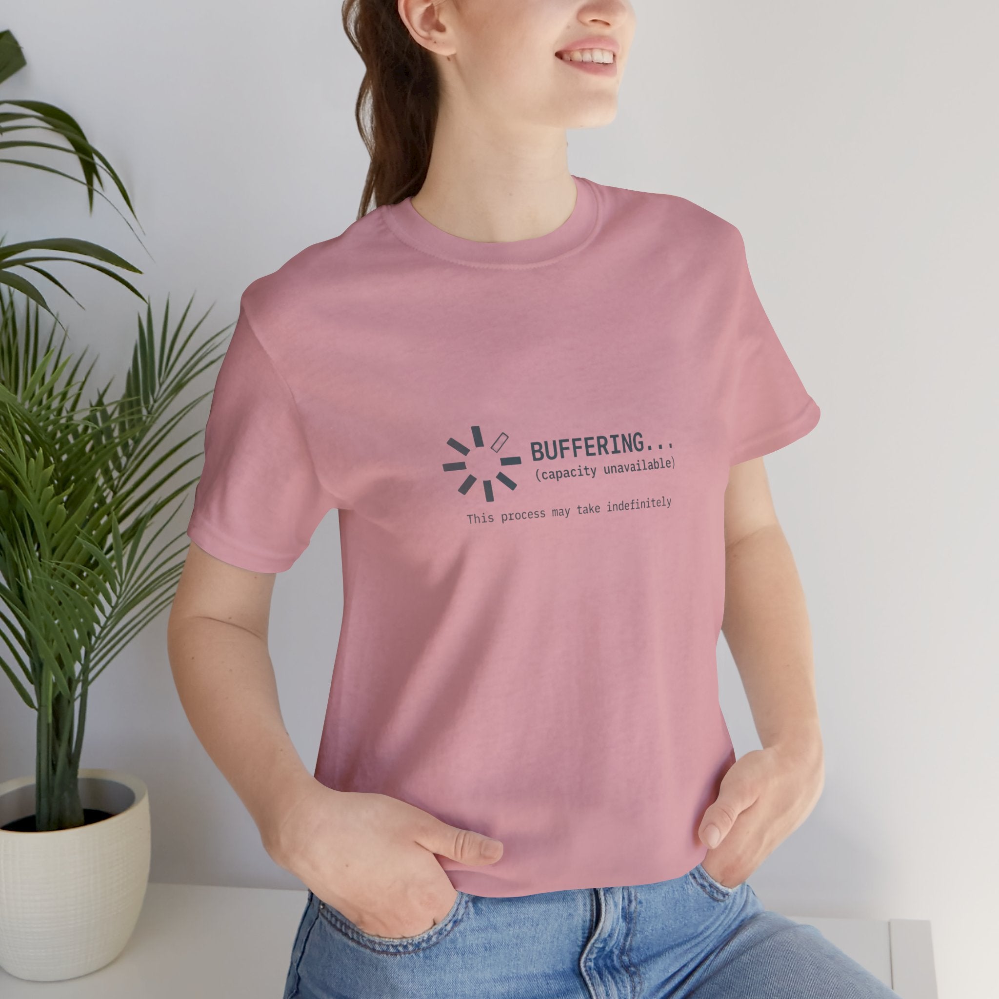 Buffering... (Capacity Unavailable) Unisex T-Shirt