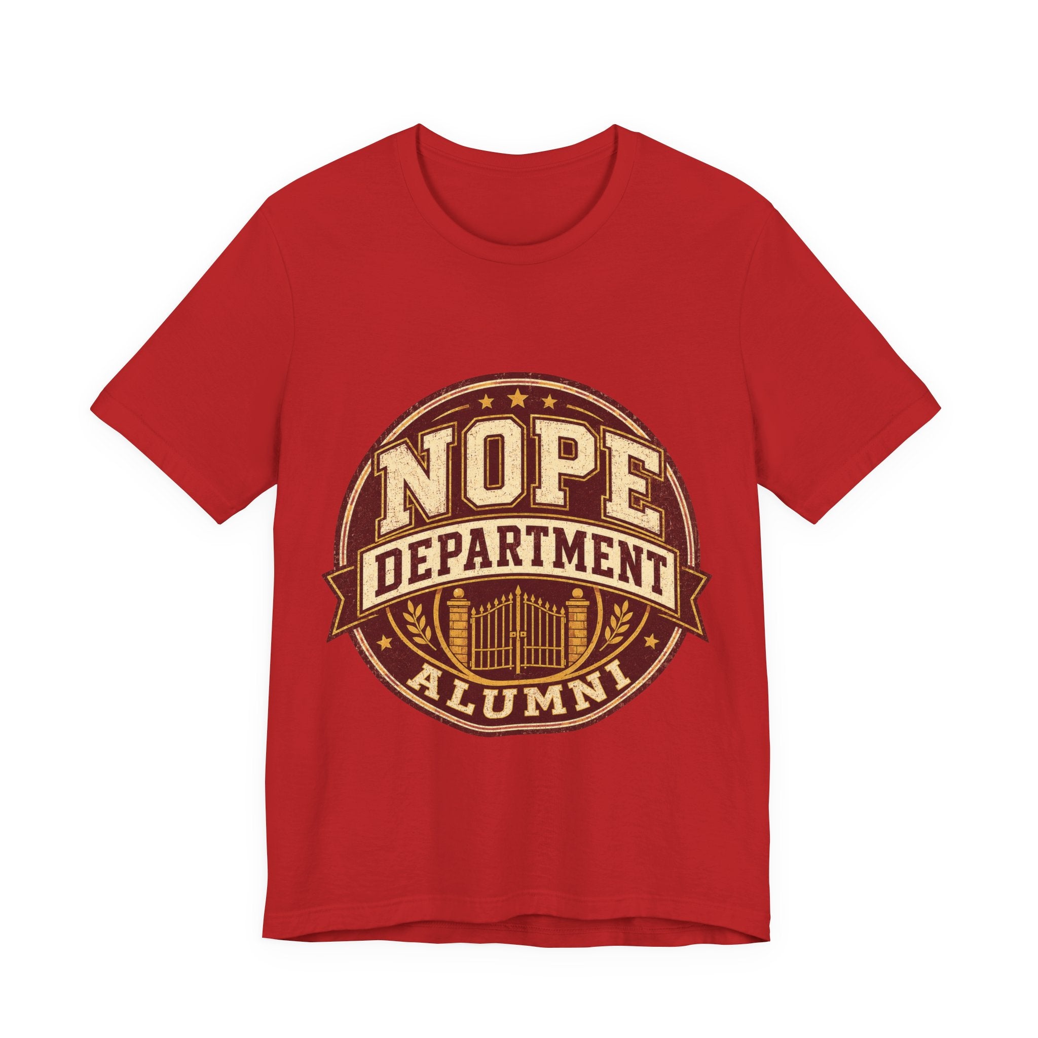 Nope Department Alumni Unisex T-Shirt