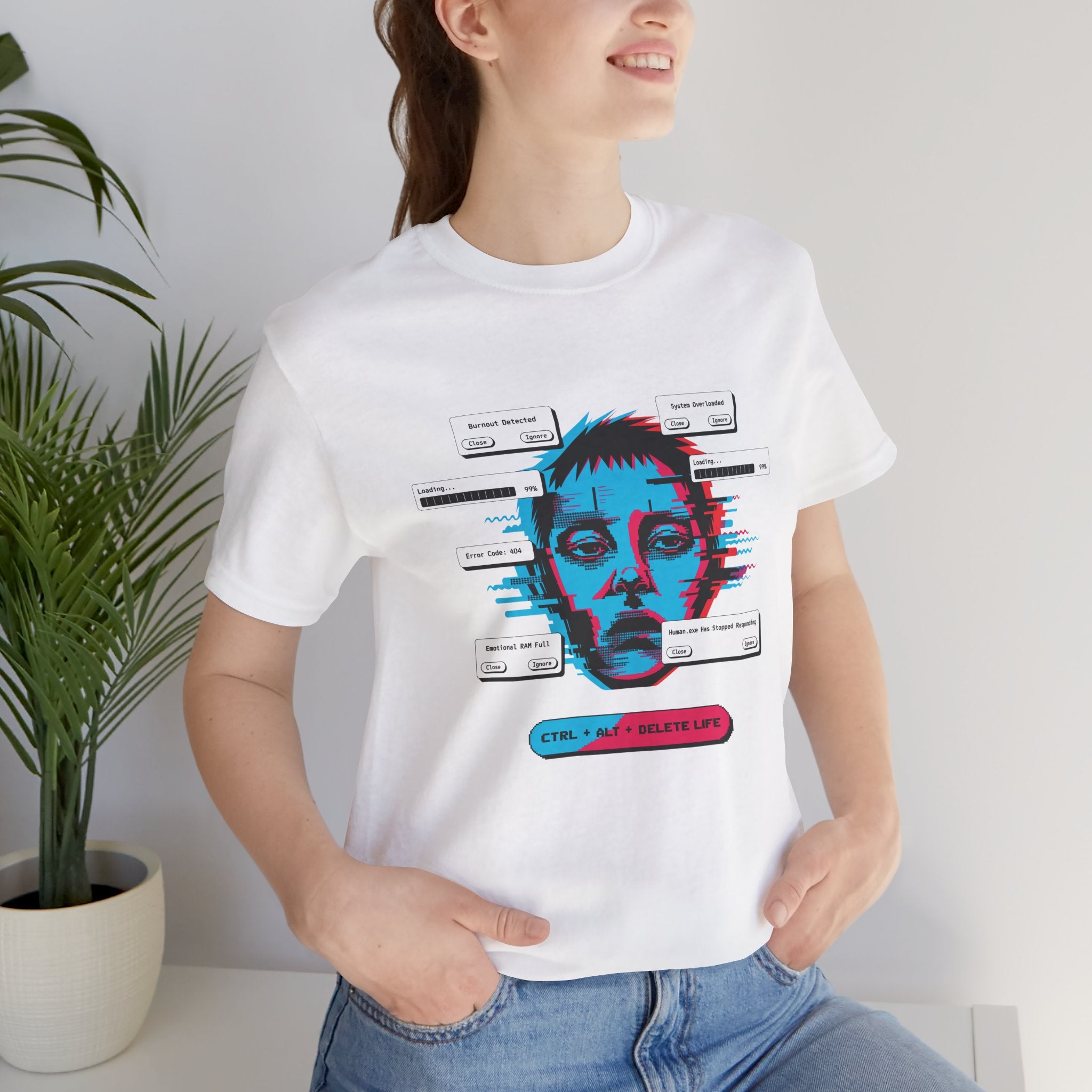 Human.exe Has Stopped Responding Unisex T-Shirt