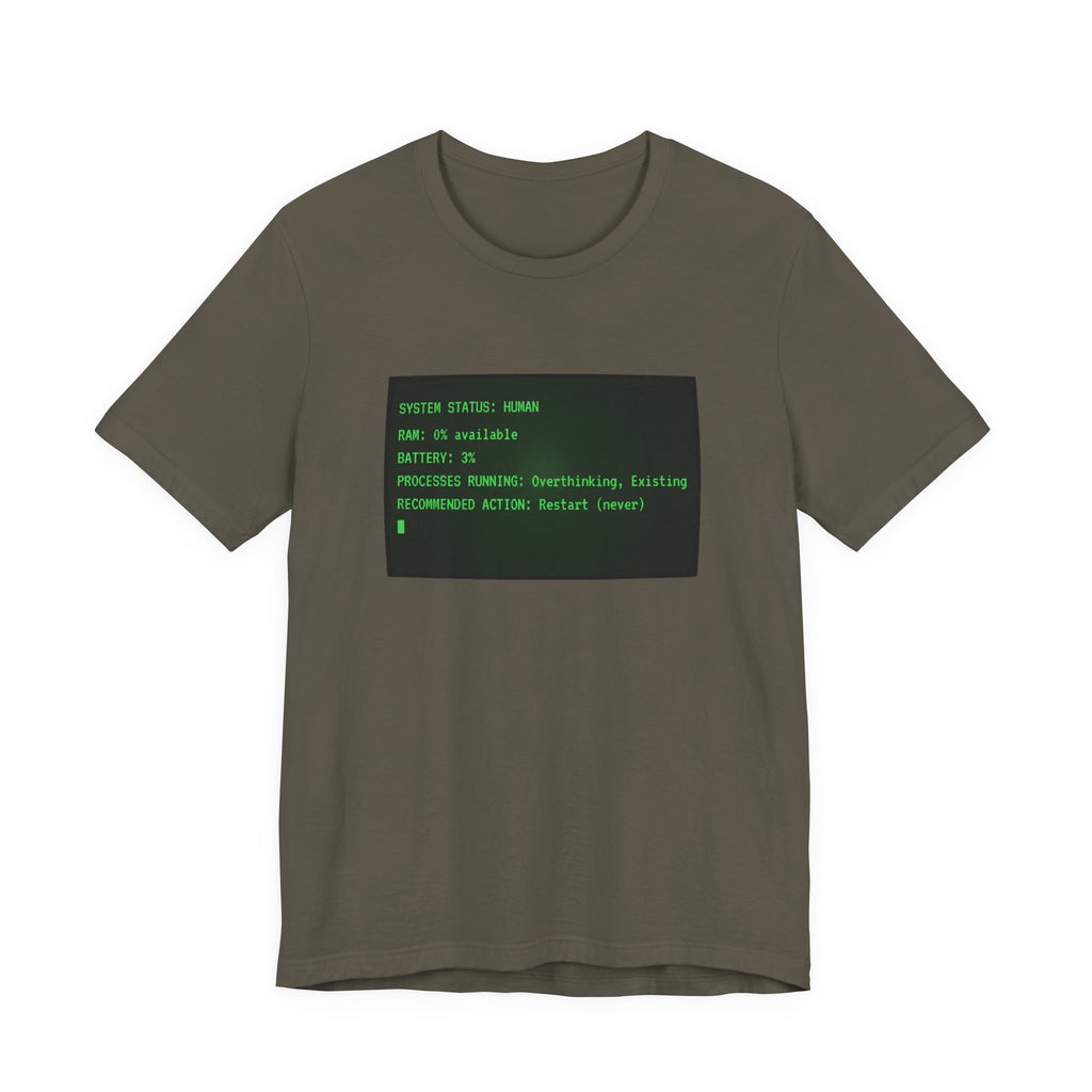 Retro Computer Terminal Tee