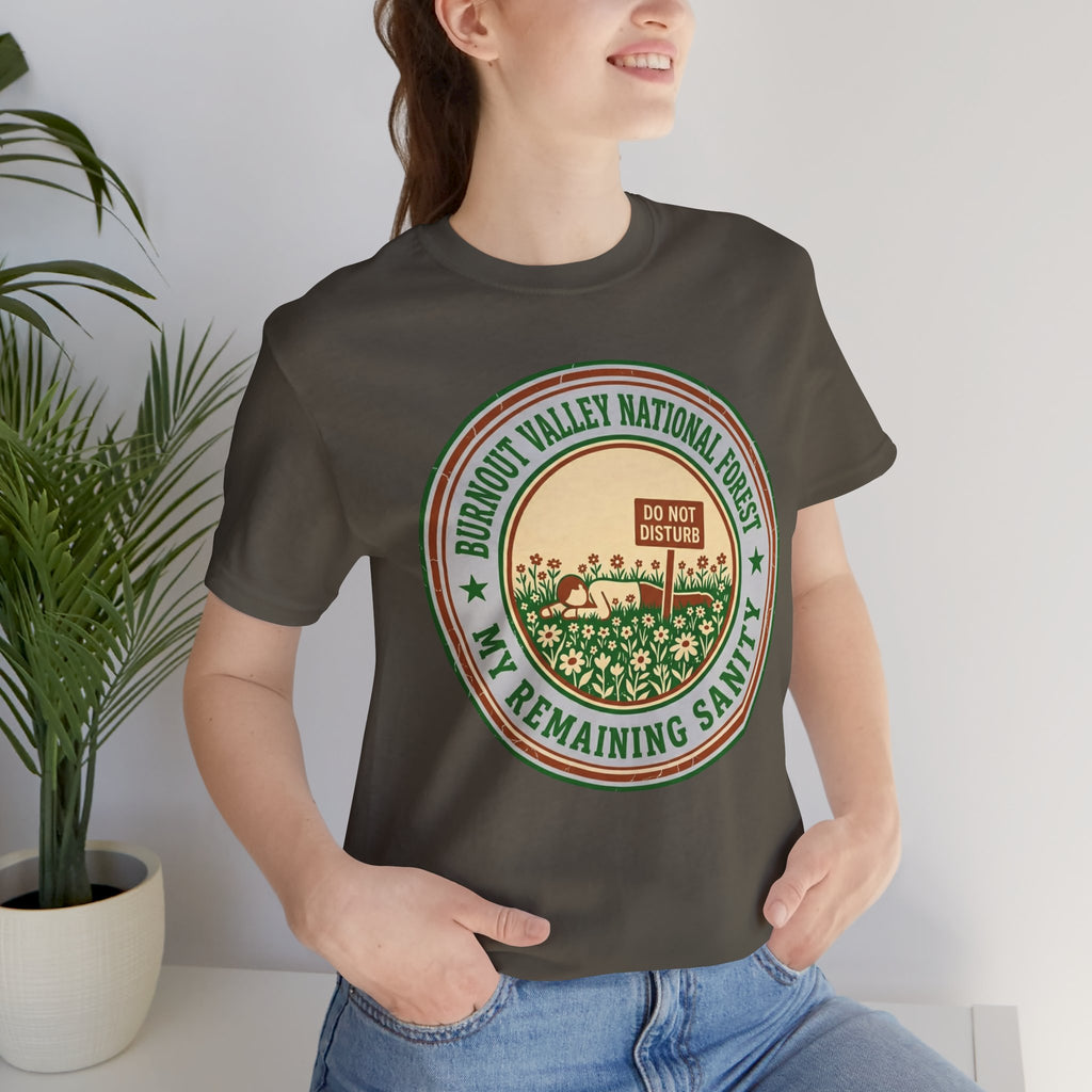 Burnout Valley National Forest Unisex T-Shirt