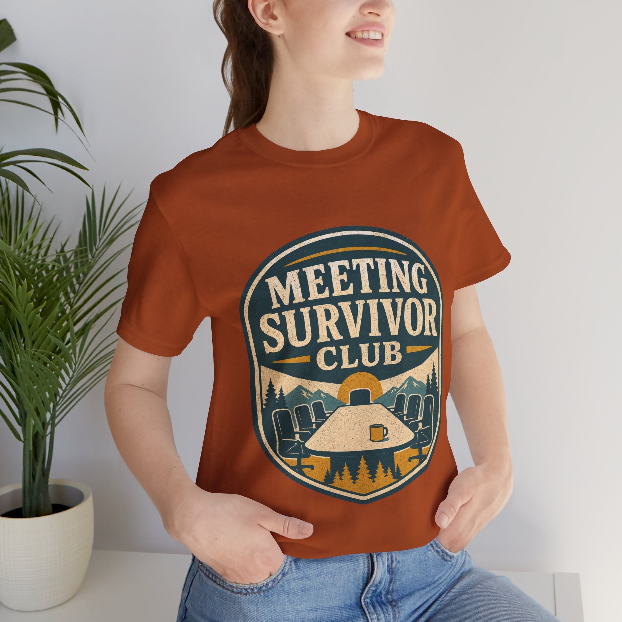 Meeting Survivor Club Unisex T-Shirt