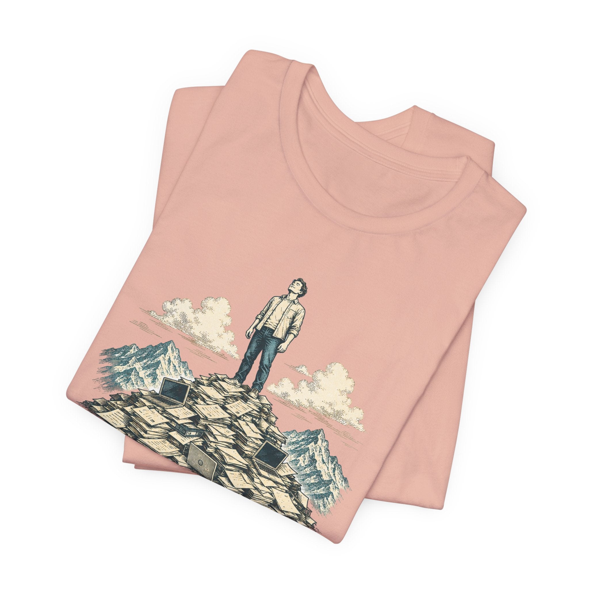 Peak Burned Out Now Descending Unisex T-Shirt