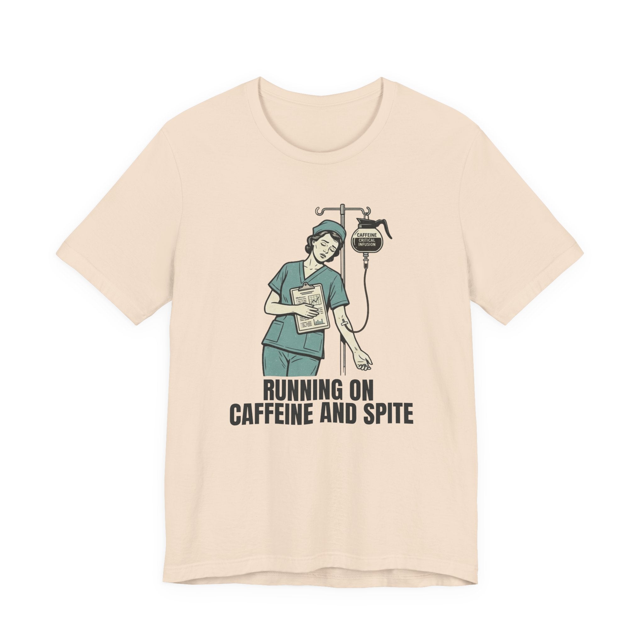 Running on Caffeine and Spite Unisex T-Shirt