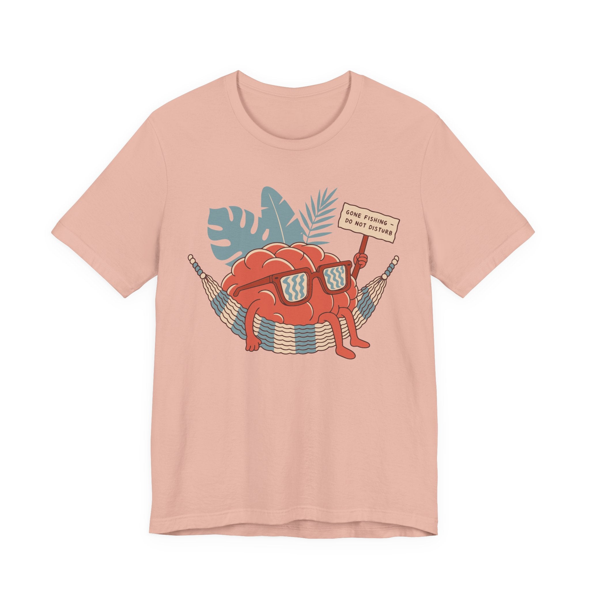 Brain Gone Fishing Unisex T-Shirt