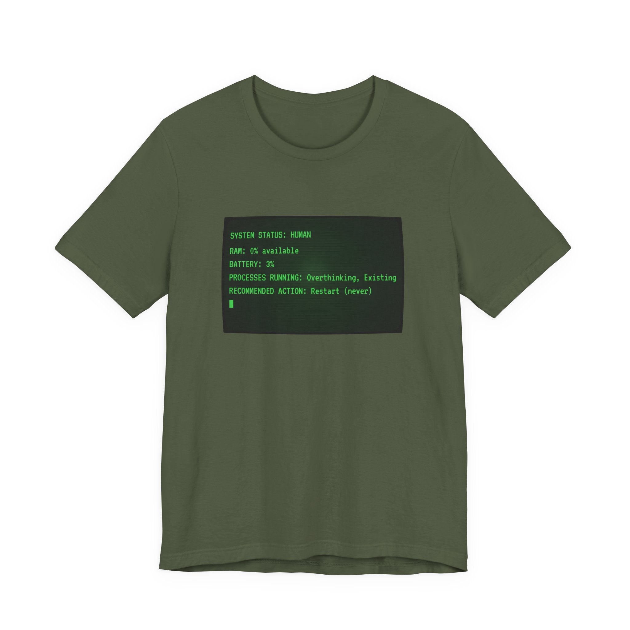Retro Computer Terminal Tee