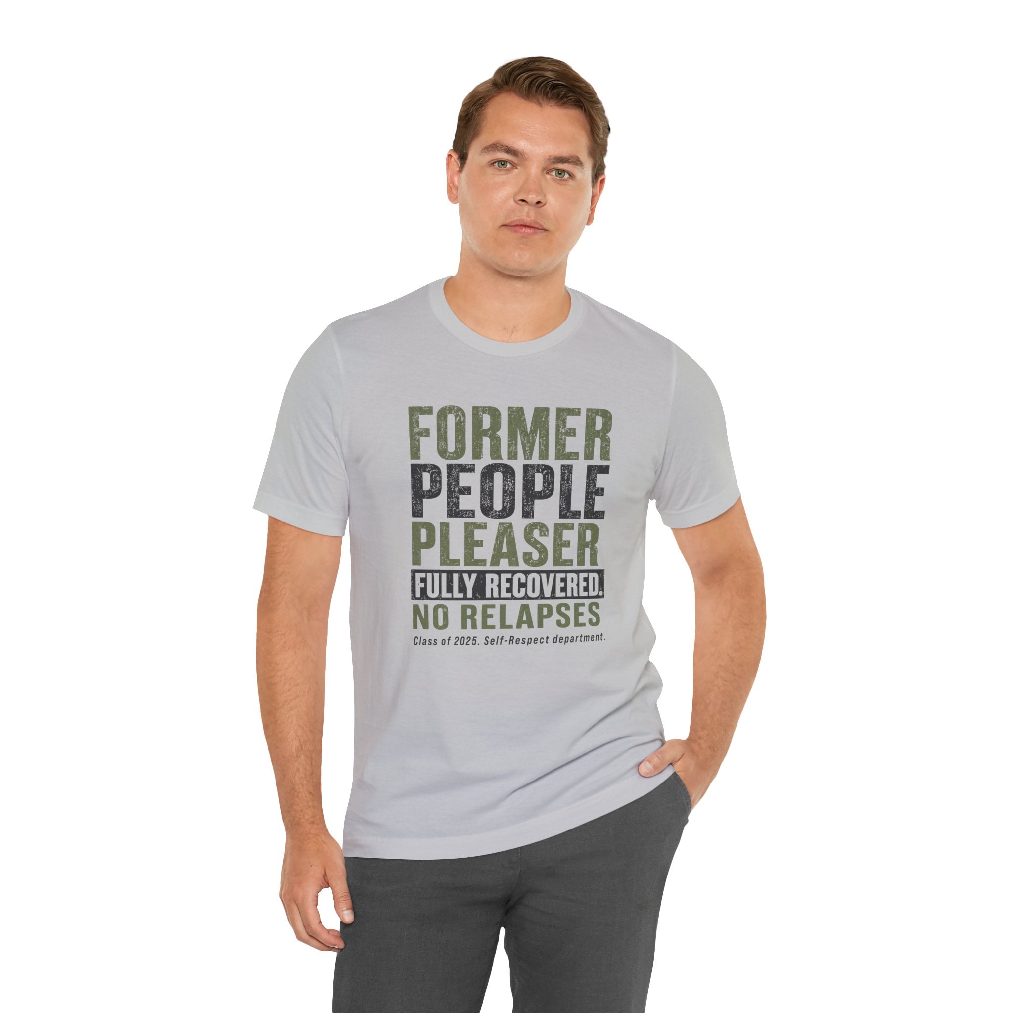 Former People Pleaser Tee — "Fully Recovered"