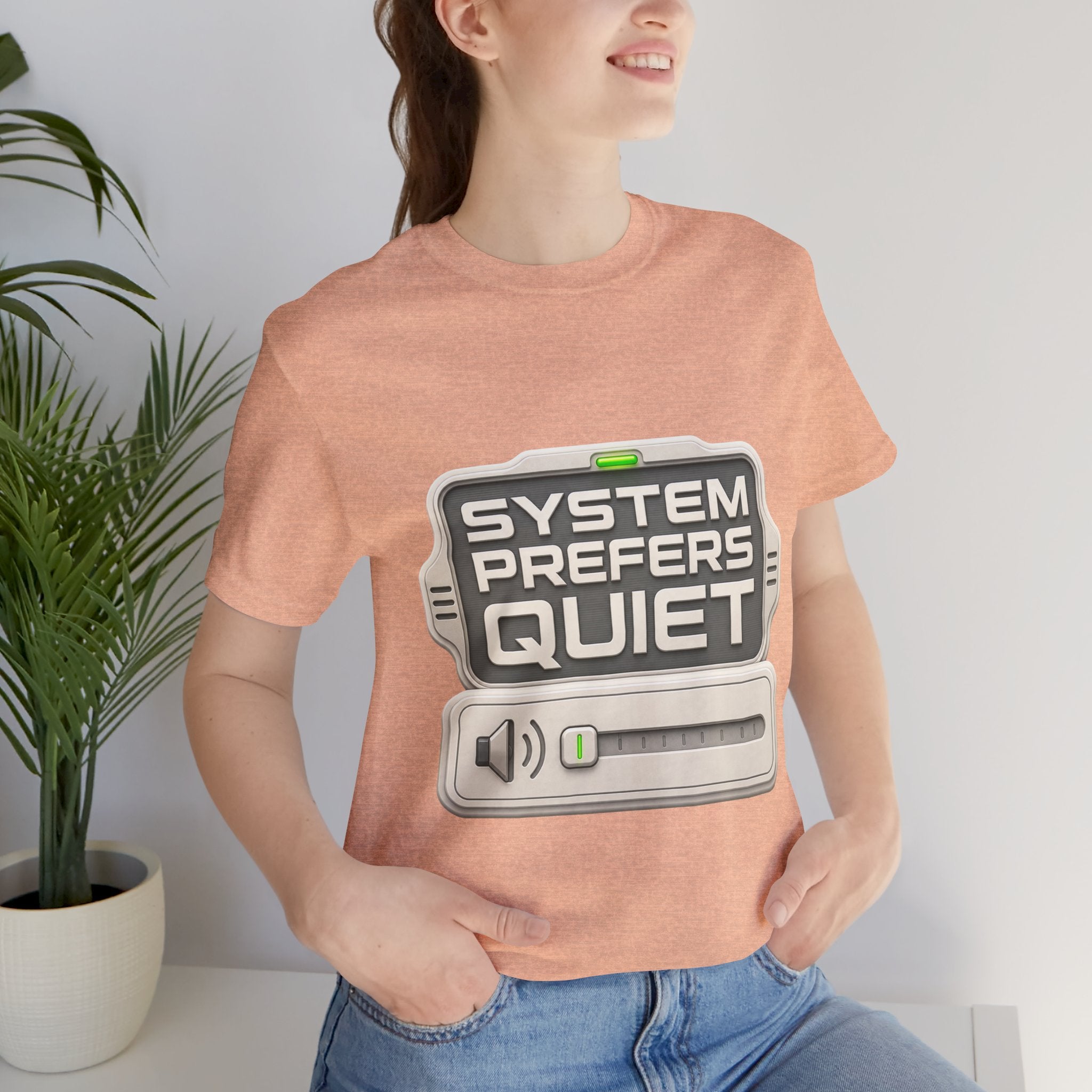 System Prefers Quiet Unisex T-Shirt